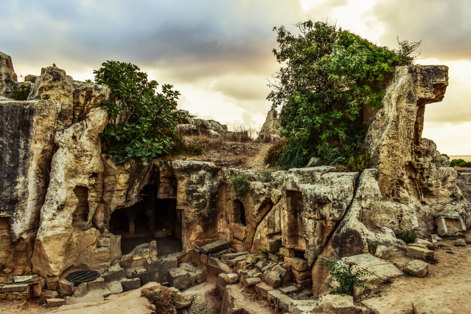 Nikon D3300 sample photo. Cyprus, paphos, tombs of photography