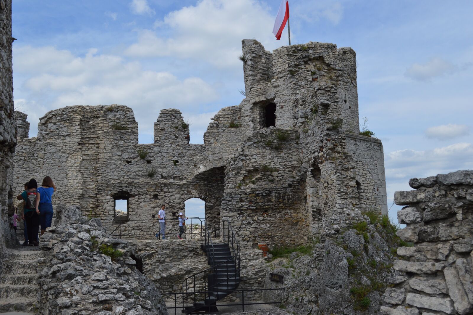 Nikon D3200 sample photo. Castle, poland, ogrodzieniec photography