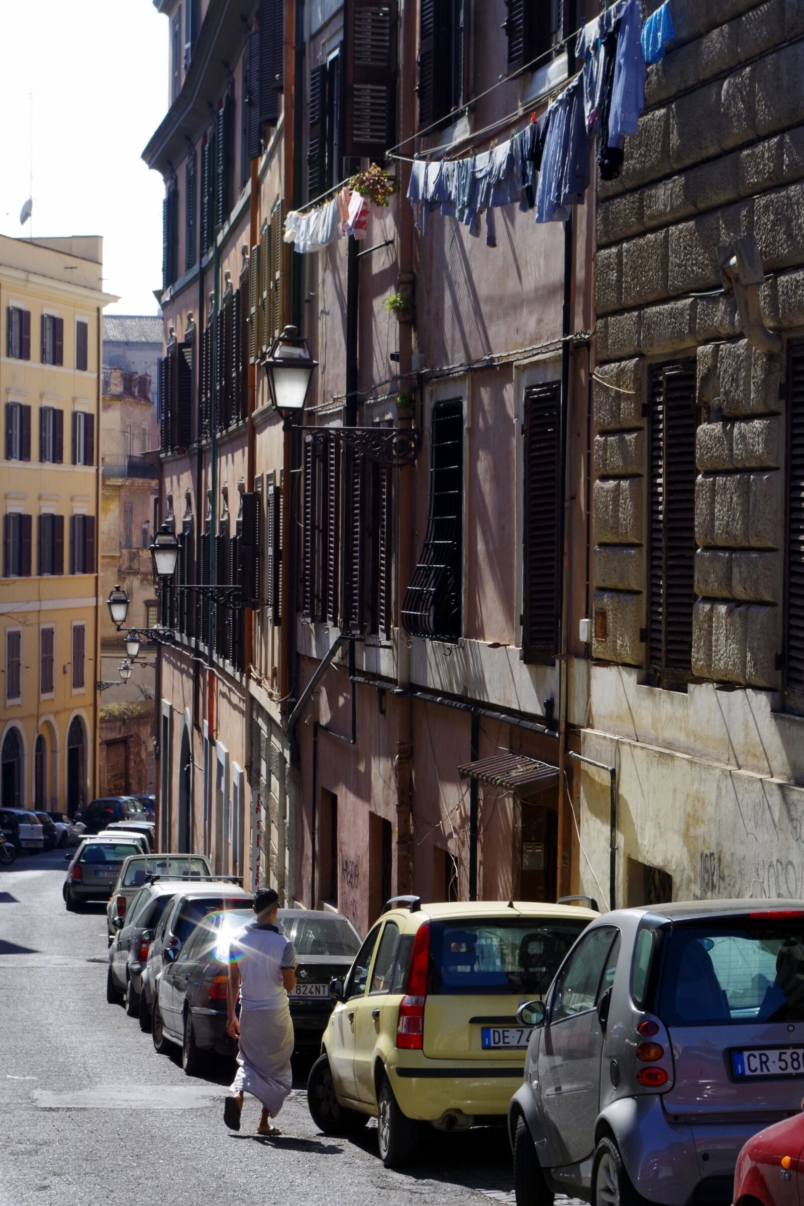 Pentax K-30 sample photo. Rome, city, laundry photography