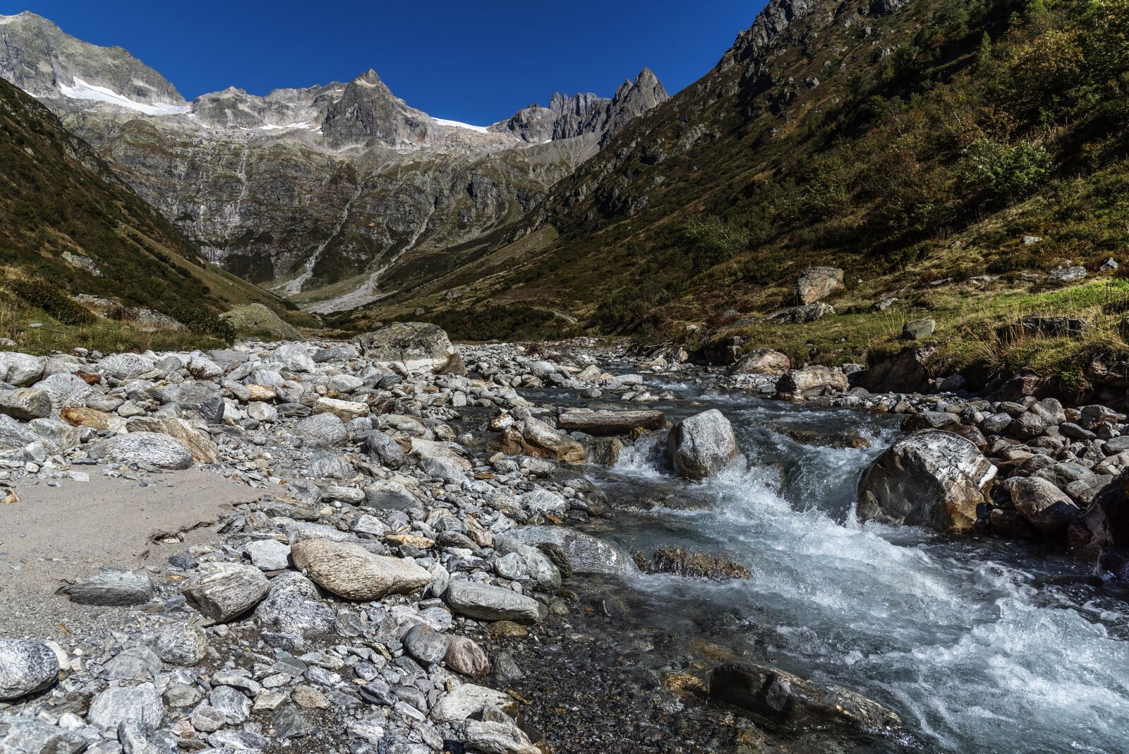 Nikon D750 sample photo. Mountain stream, landscape, alpine photography