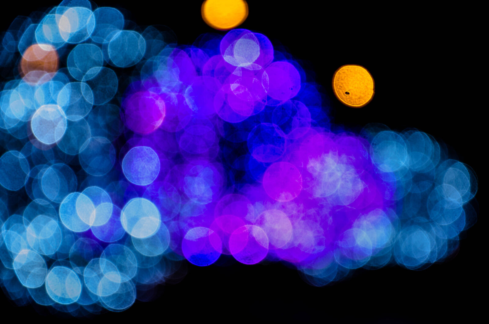 Nikon D5100 sample photo. Blurred, bokeh, illuminated, lights photography