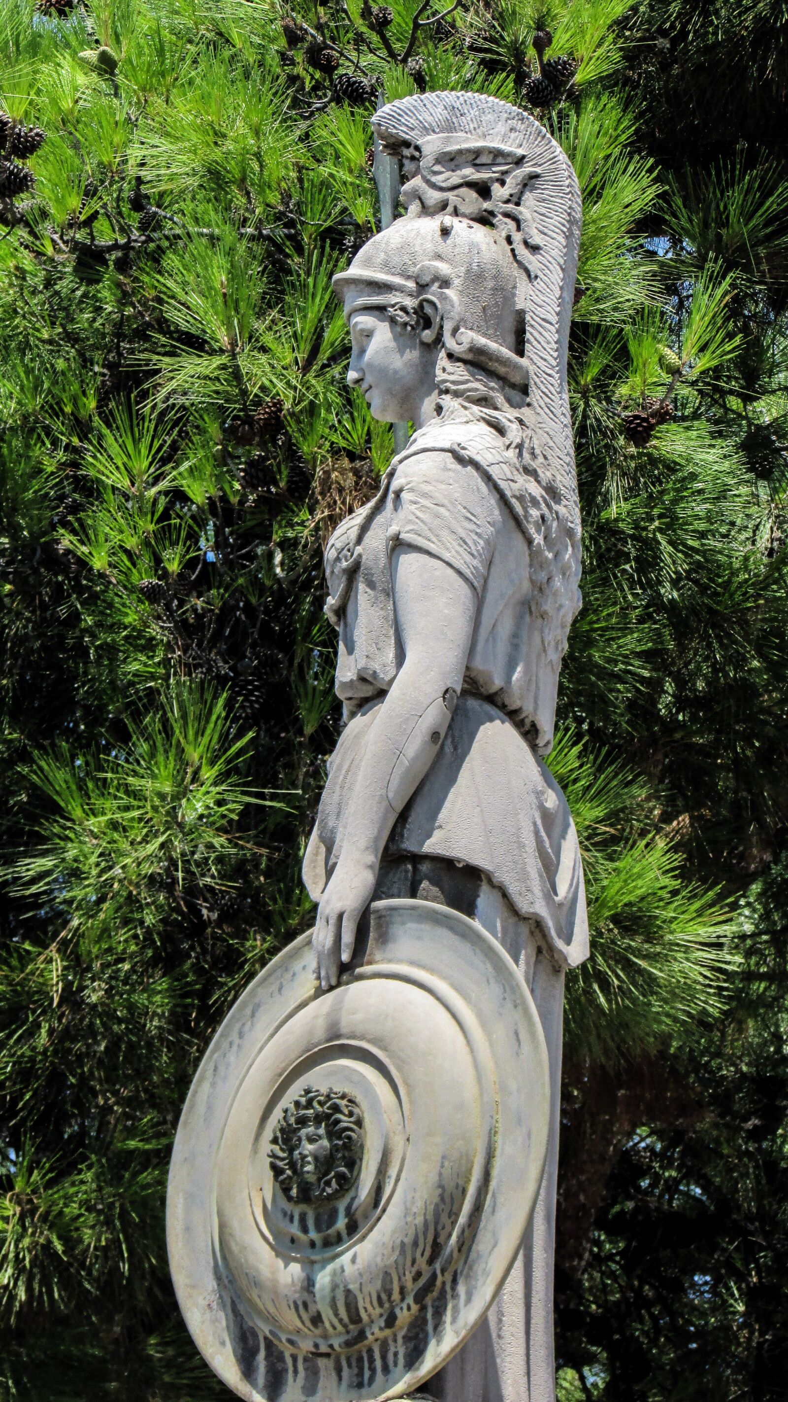 Canon PowerShot SX400 IS sample photo. Athena, greek, goddess photography