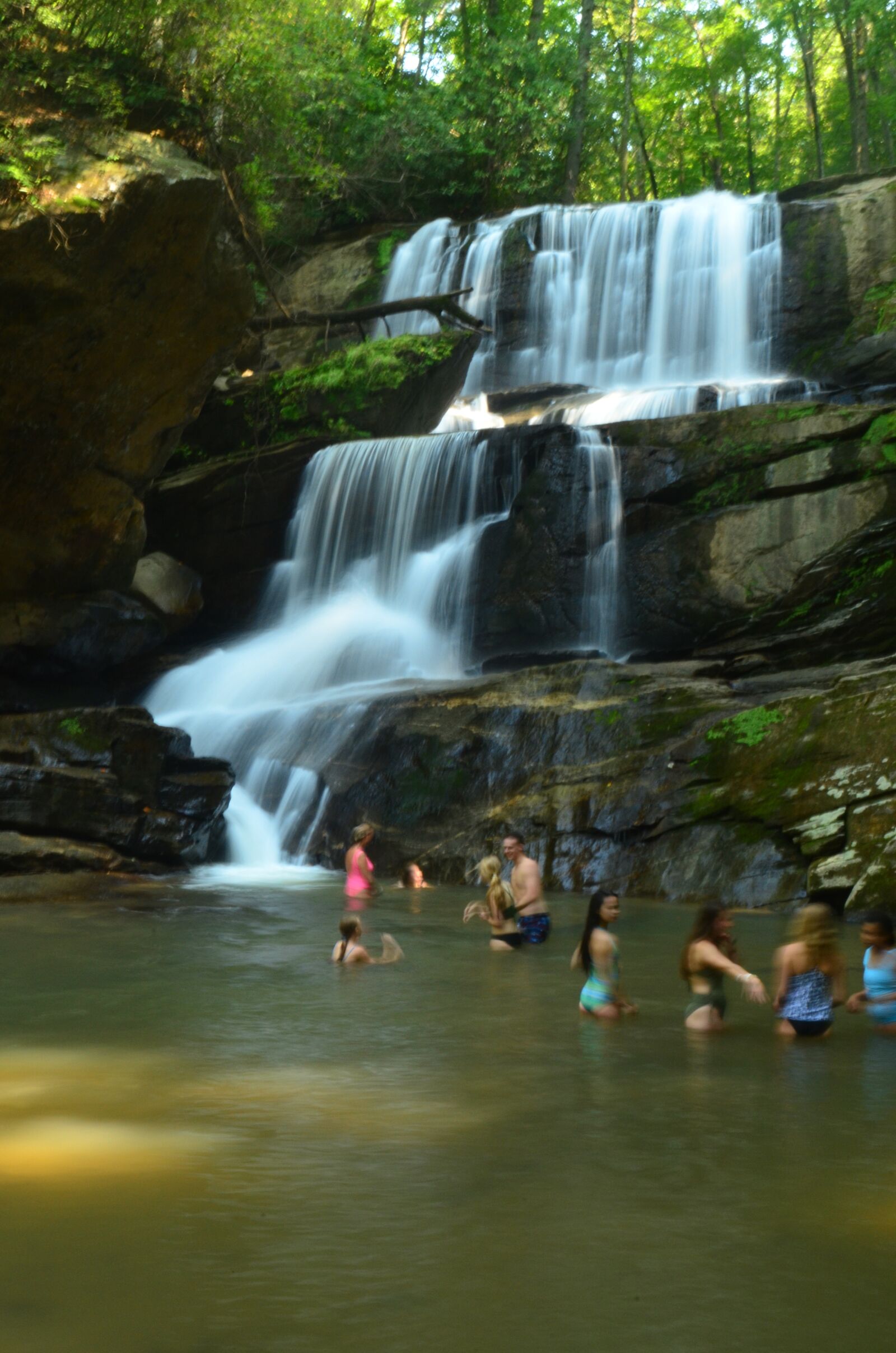 Nikon D5100 sample photo. Outdoors, nature, waterfall photography
