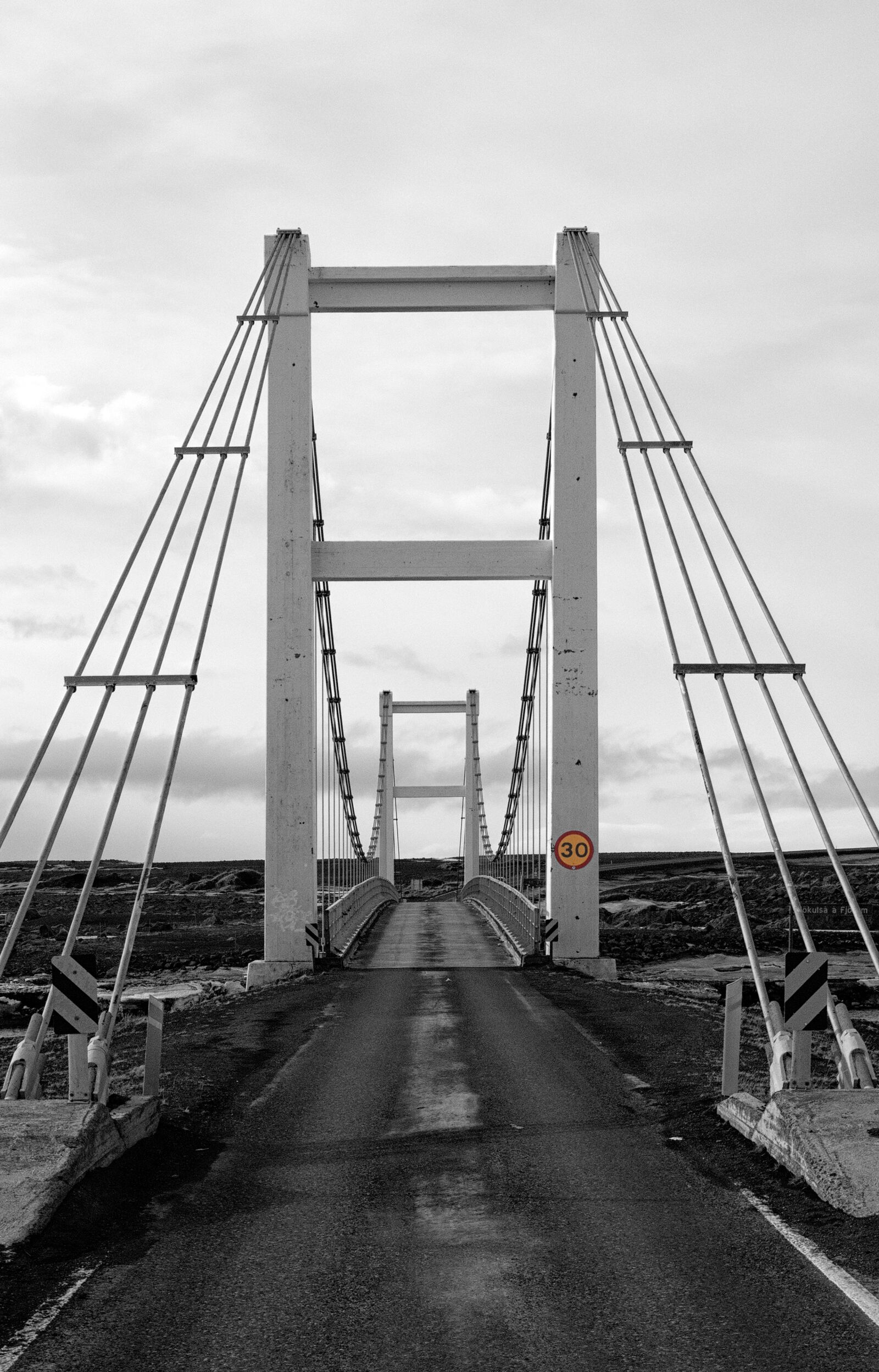 Nikon D80 sample photo. Iceland, bridge, black photography