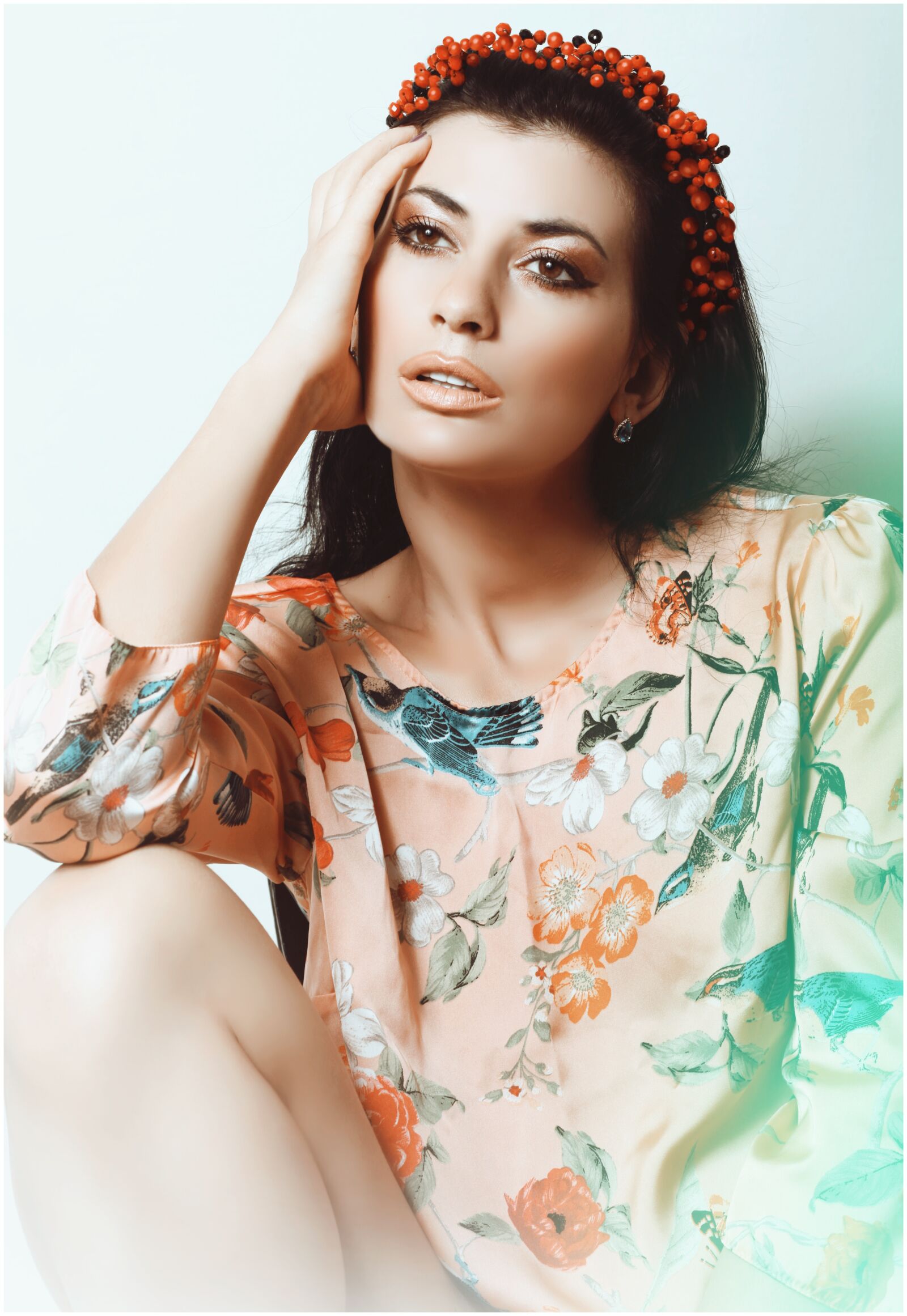 Canon EOS 5D Mark II sample photo. Face, model, portrait photography