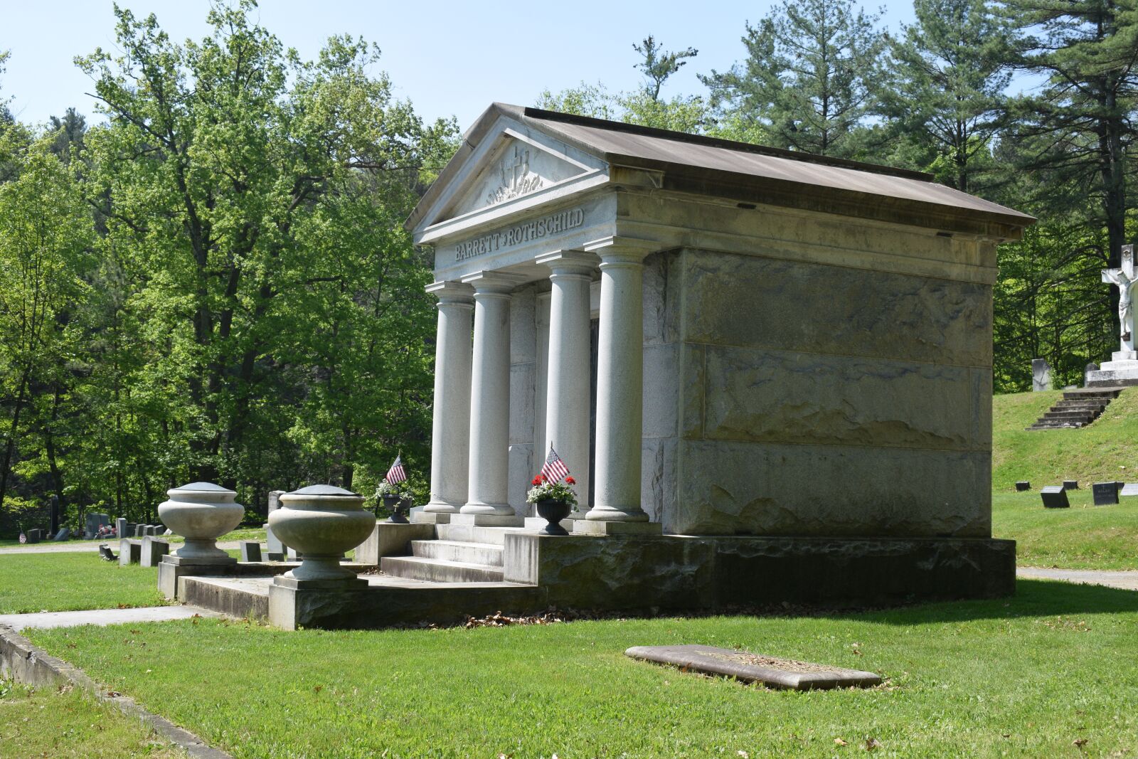 Nikon D3300 sample photo. Catholic, cemetery, headstone photography