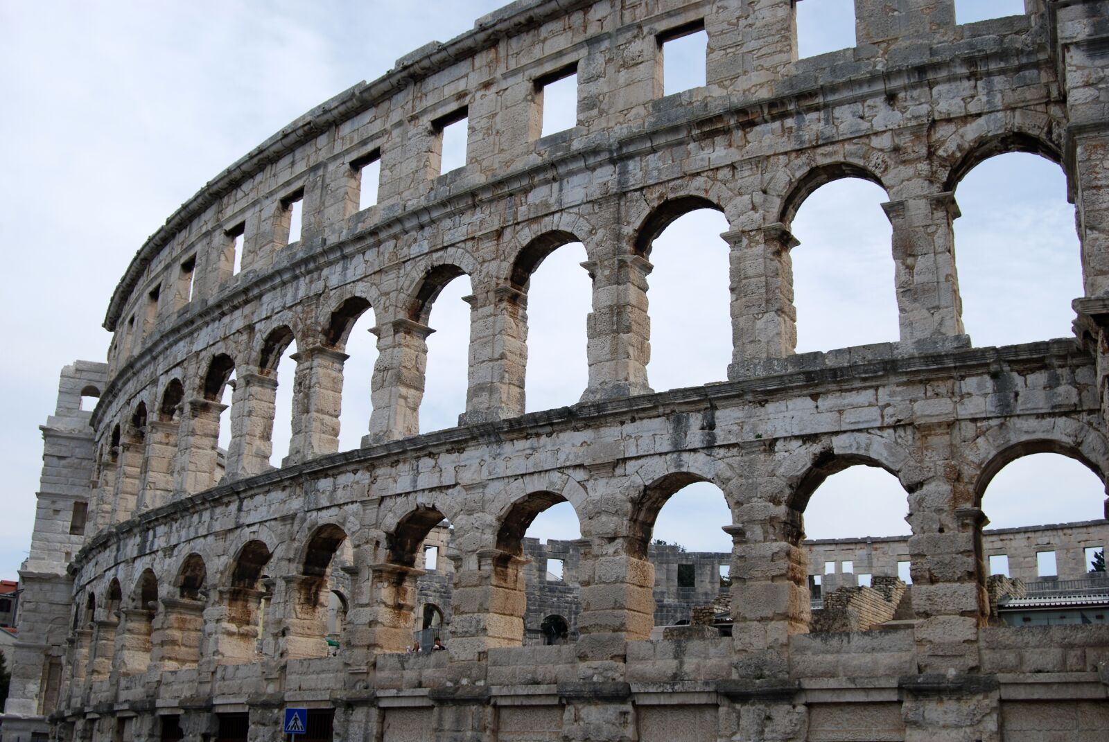Nikon D40X sample photo. The coliseum, pula, pula photography