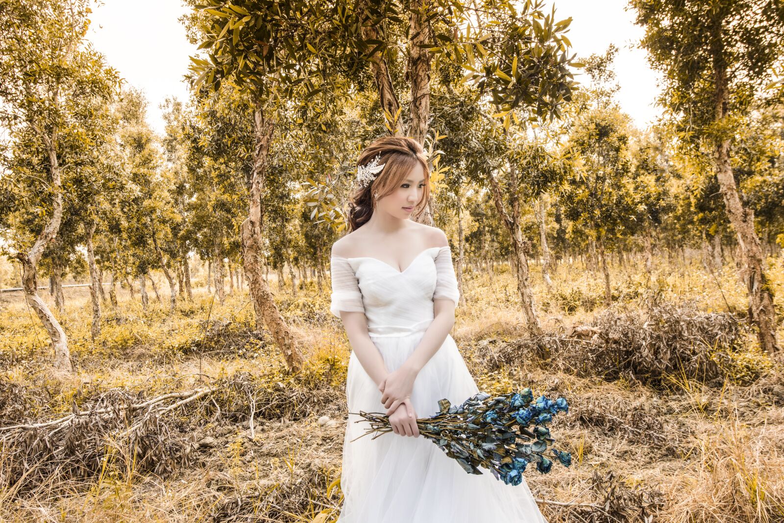 Nikon D810 sample photo. Character, forest, woman photography