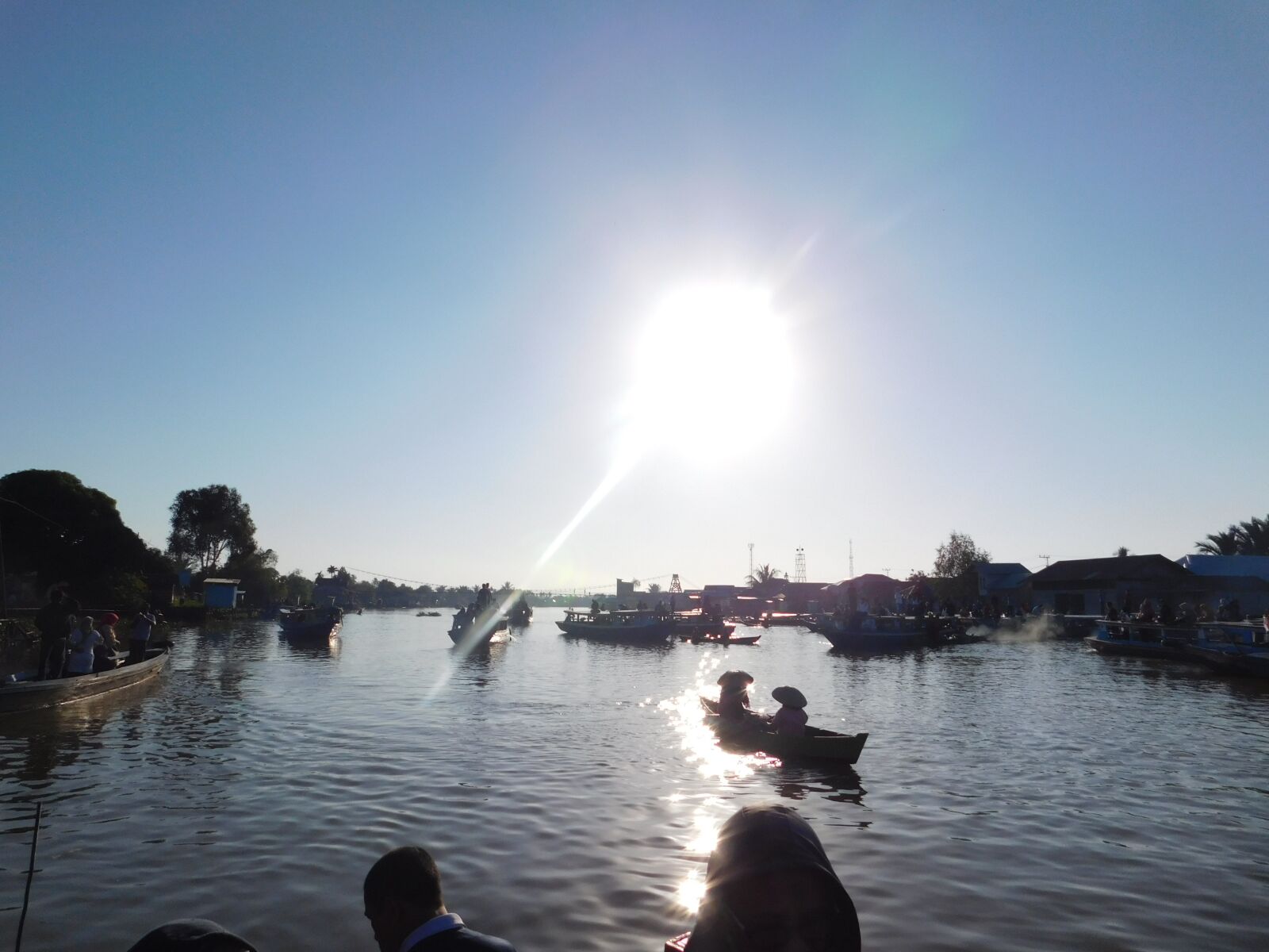 Nikon Coolpix L840 sample photo. Floating market, baintan, morning photography
