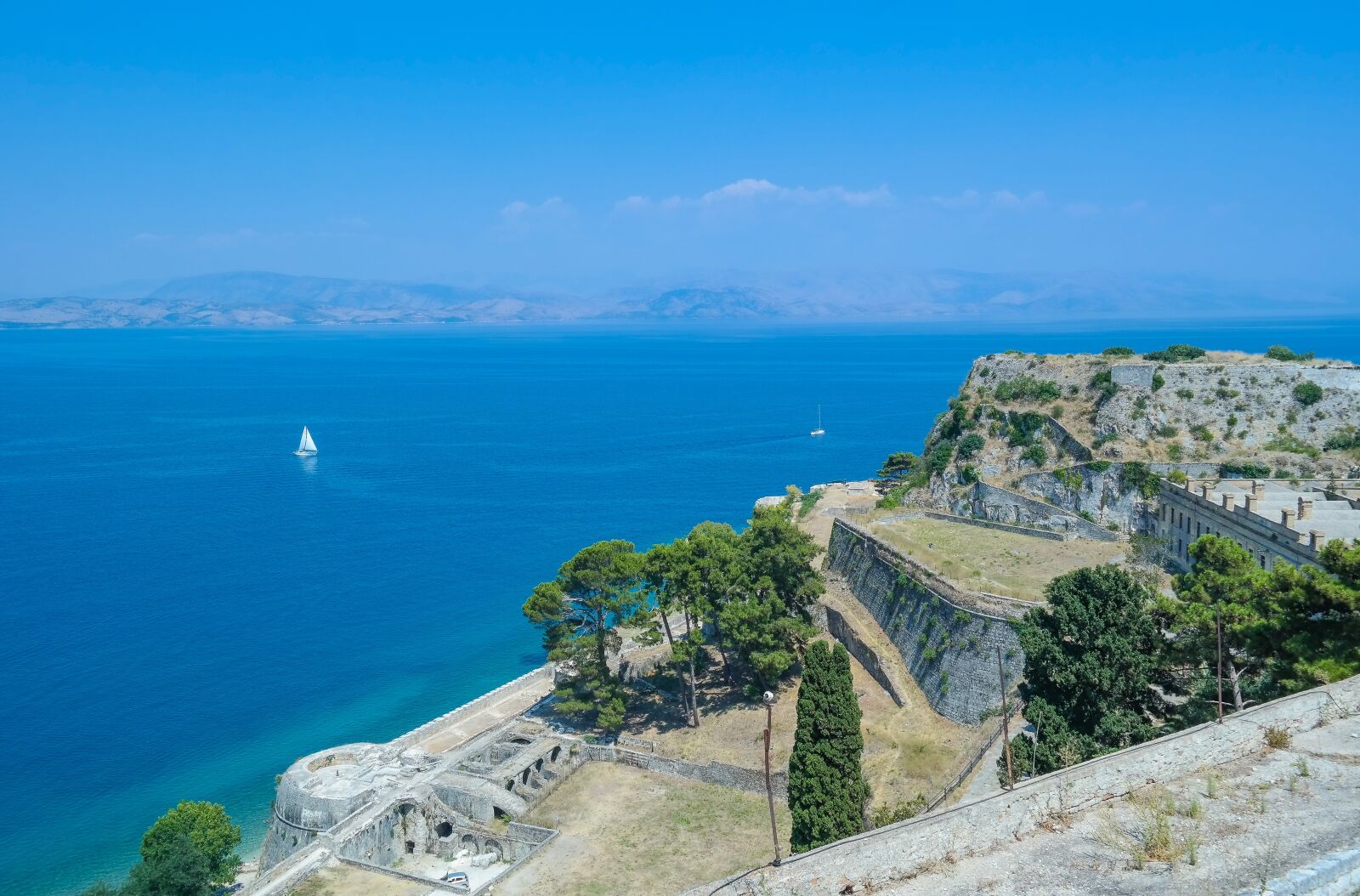 Samsung NX300 sample photo. Sea, water, corfu photography