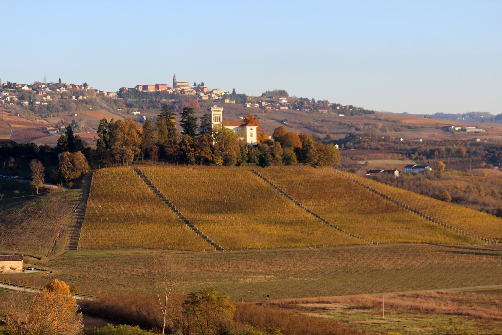 Canon EF-S 55-250mm F4-5.6 IS sample photo. Langhe, unesco, barolo photography