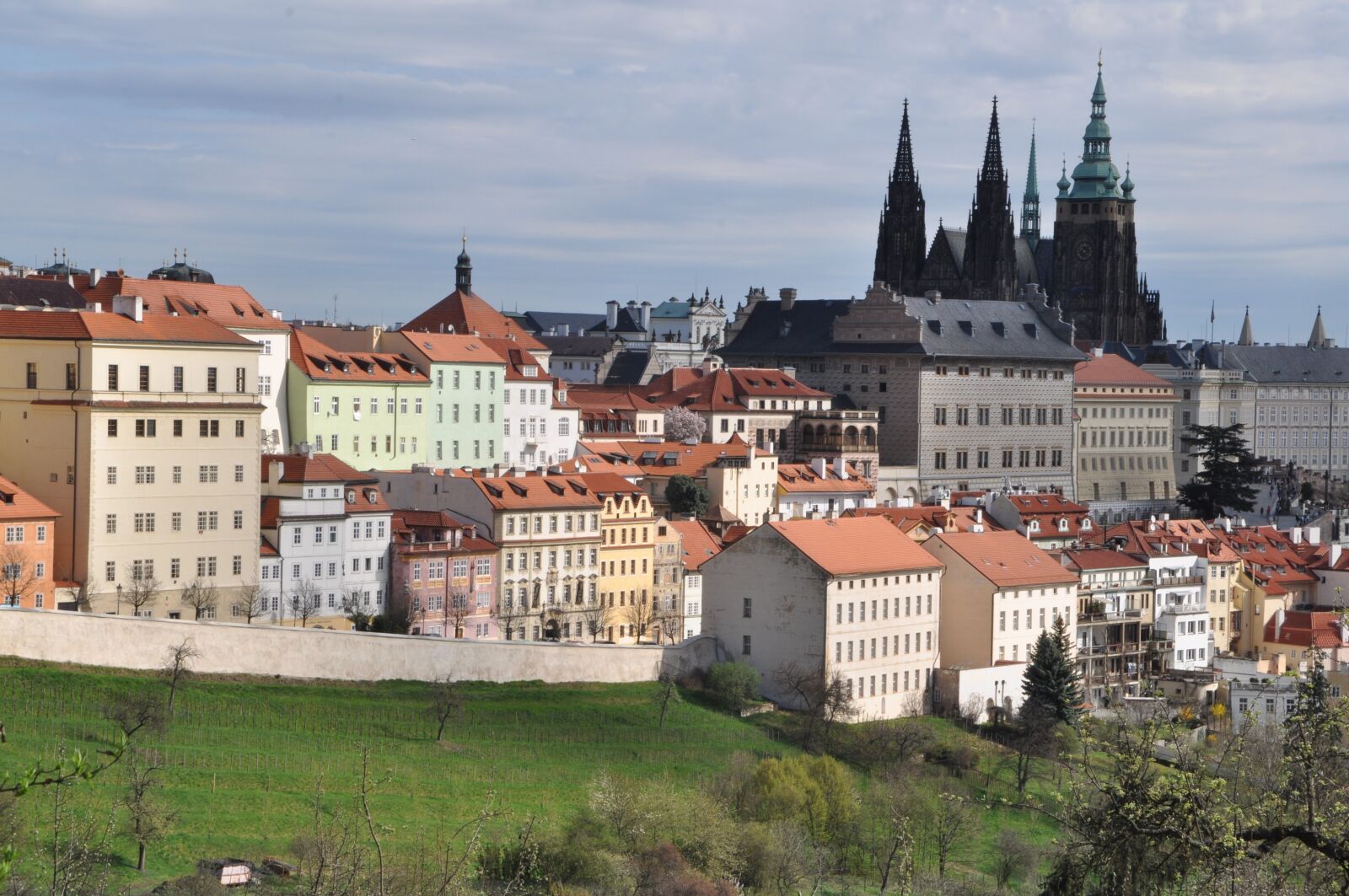 Nikon D5000 sample photo. Prague, castle, historic center photography