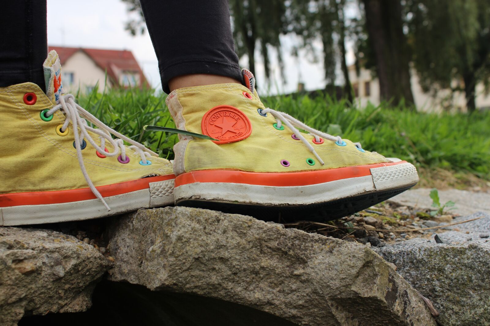 Canon EOS 600D (Rebel EOS T3i / EOS Kiss X5) sample photo. Converse, sneakers, shoe photography