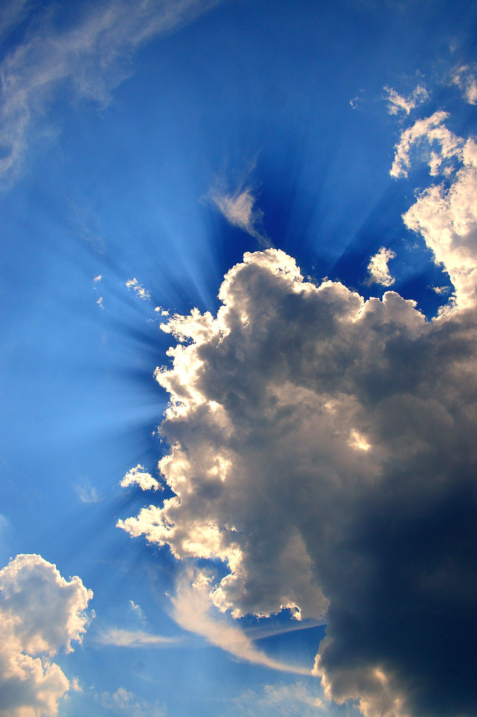 Nikon D3200 sample photo. Cloud, blue, blue sky photography