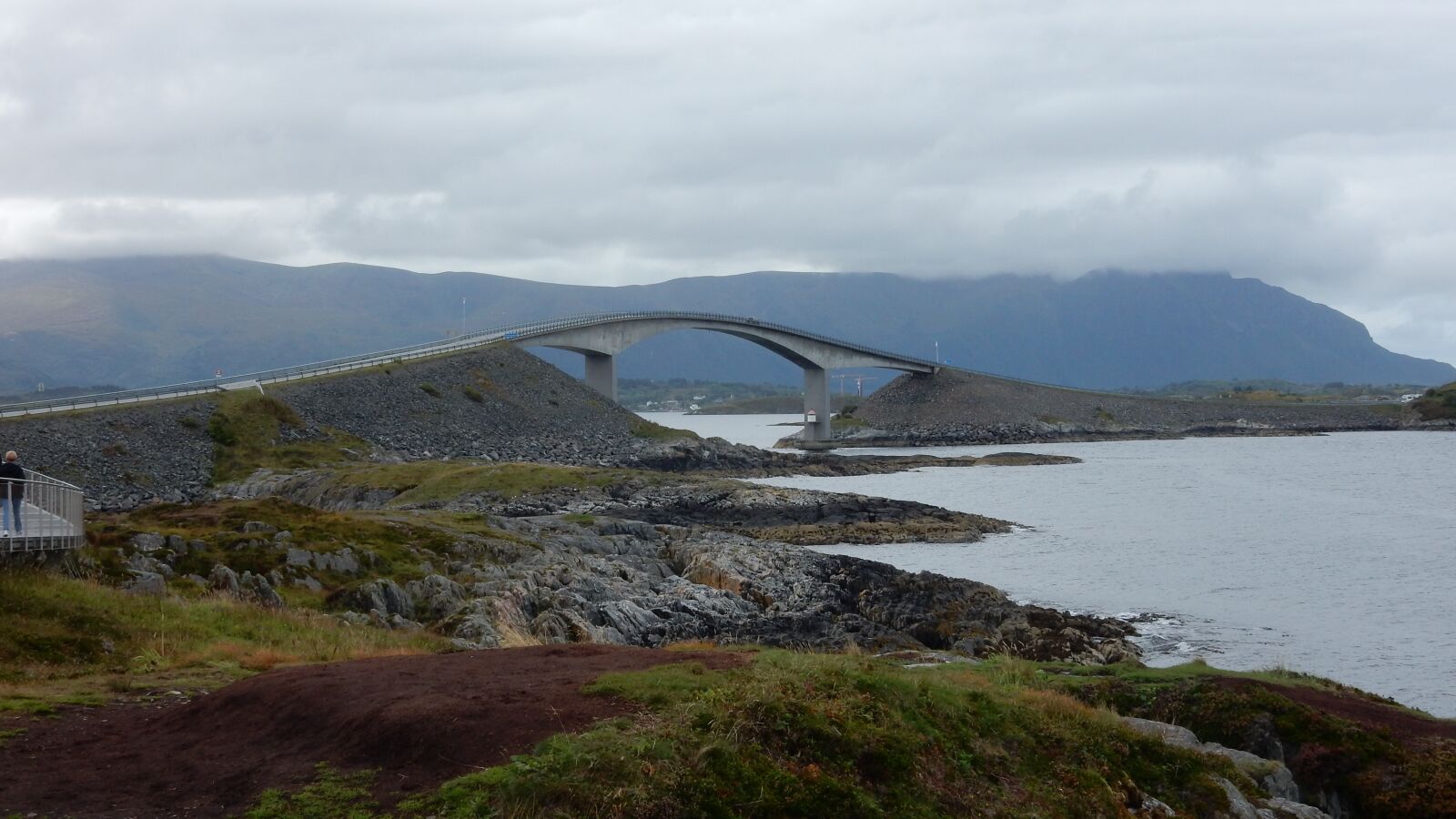 Nikon Coolpix S9900 sample photo. Norway, bay, elegant bridge photography
