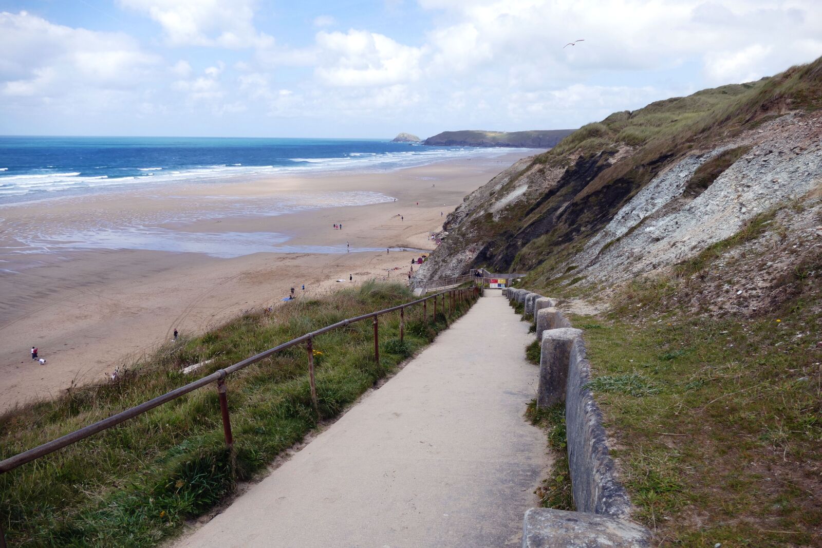 Panasonic Lumix DMC-FZ1000 sample photo. Penhale sands, perranporth, cornwall photography