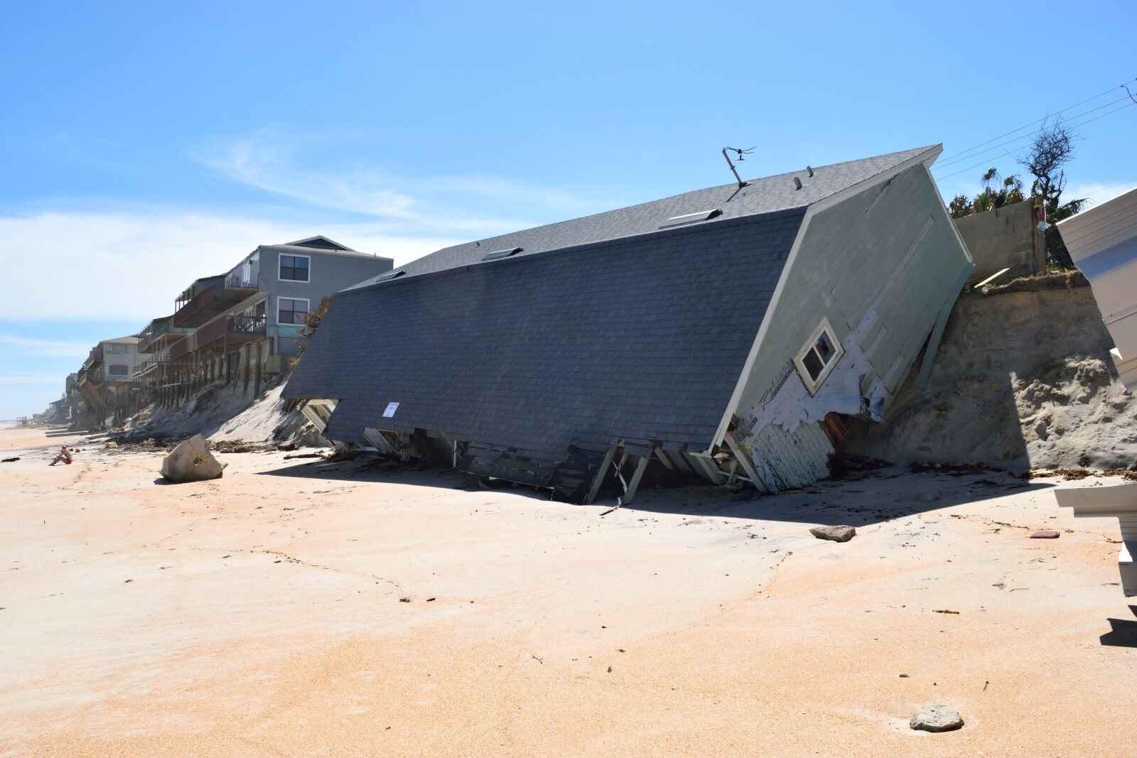 Nikon D3300 sample photo. Hurricane irma, home destruction photography