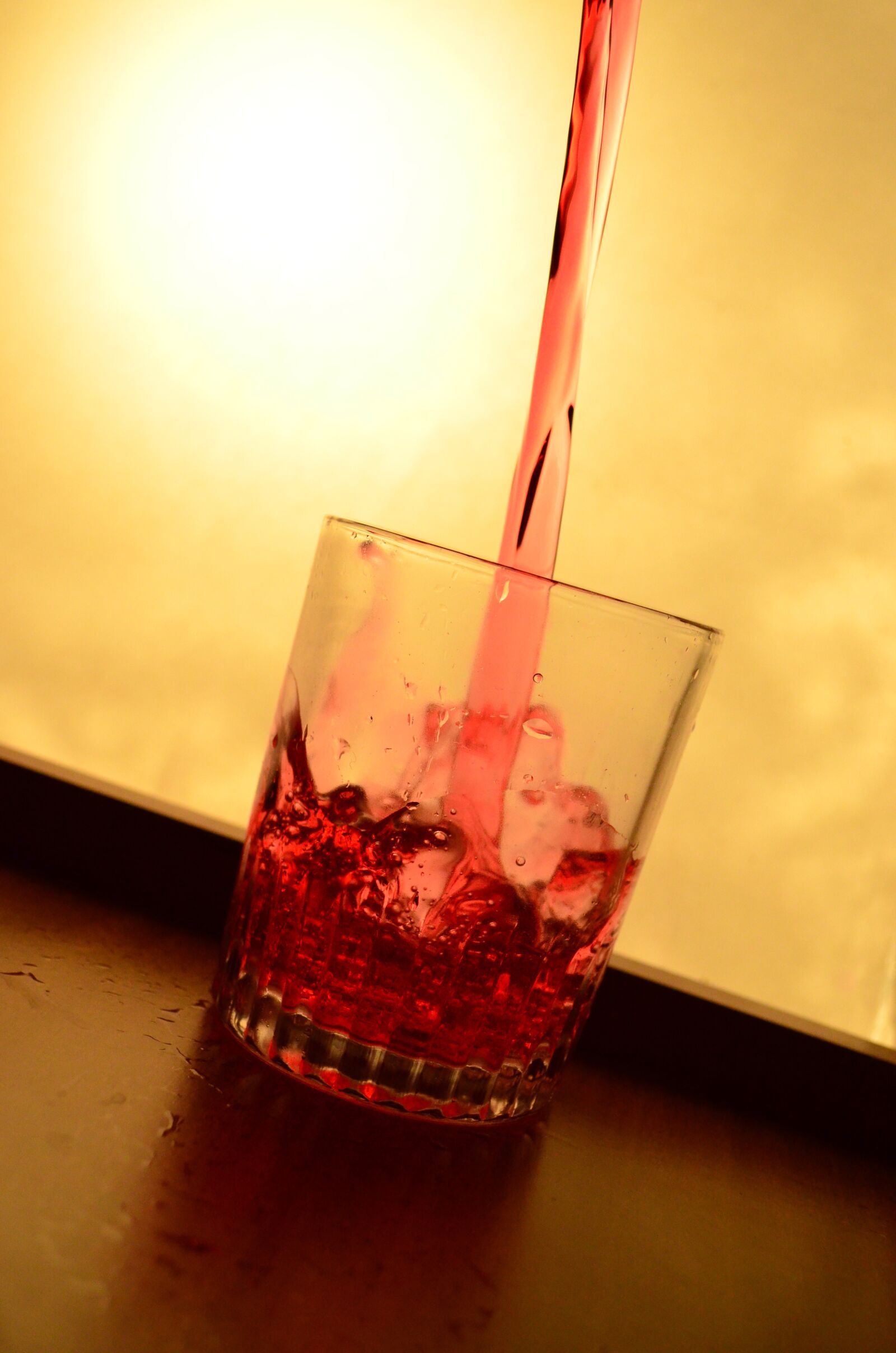 Nikon D5100 sample photo. Splash, glass, liquid photography