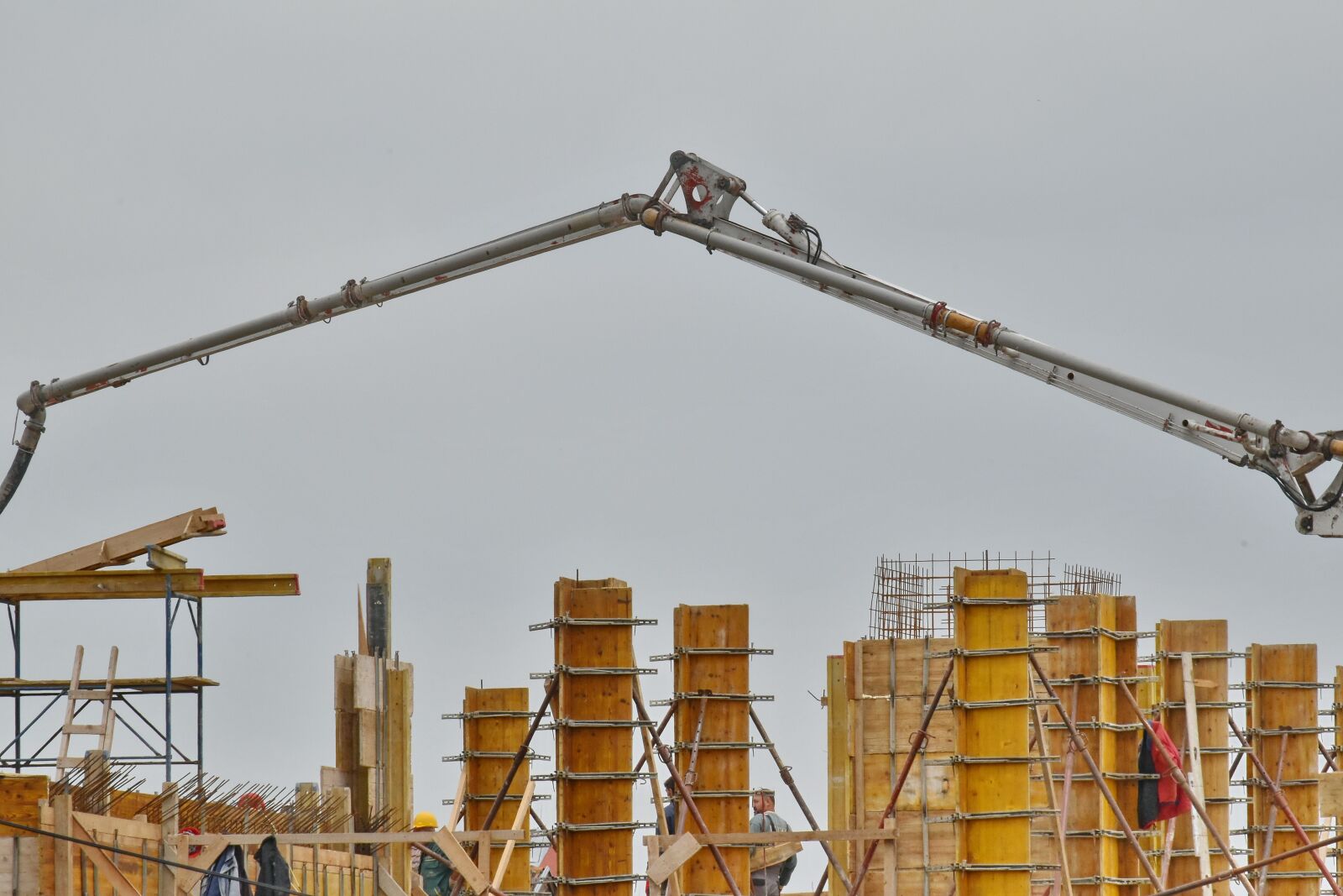 Nikon D5500 sample photo. Construction, construction worker, engineering photography