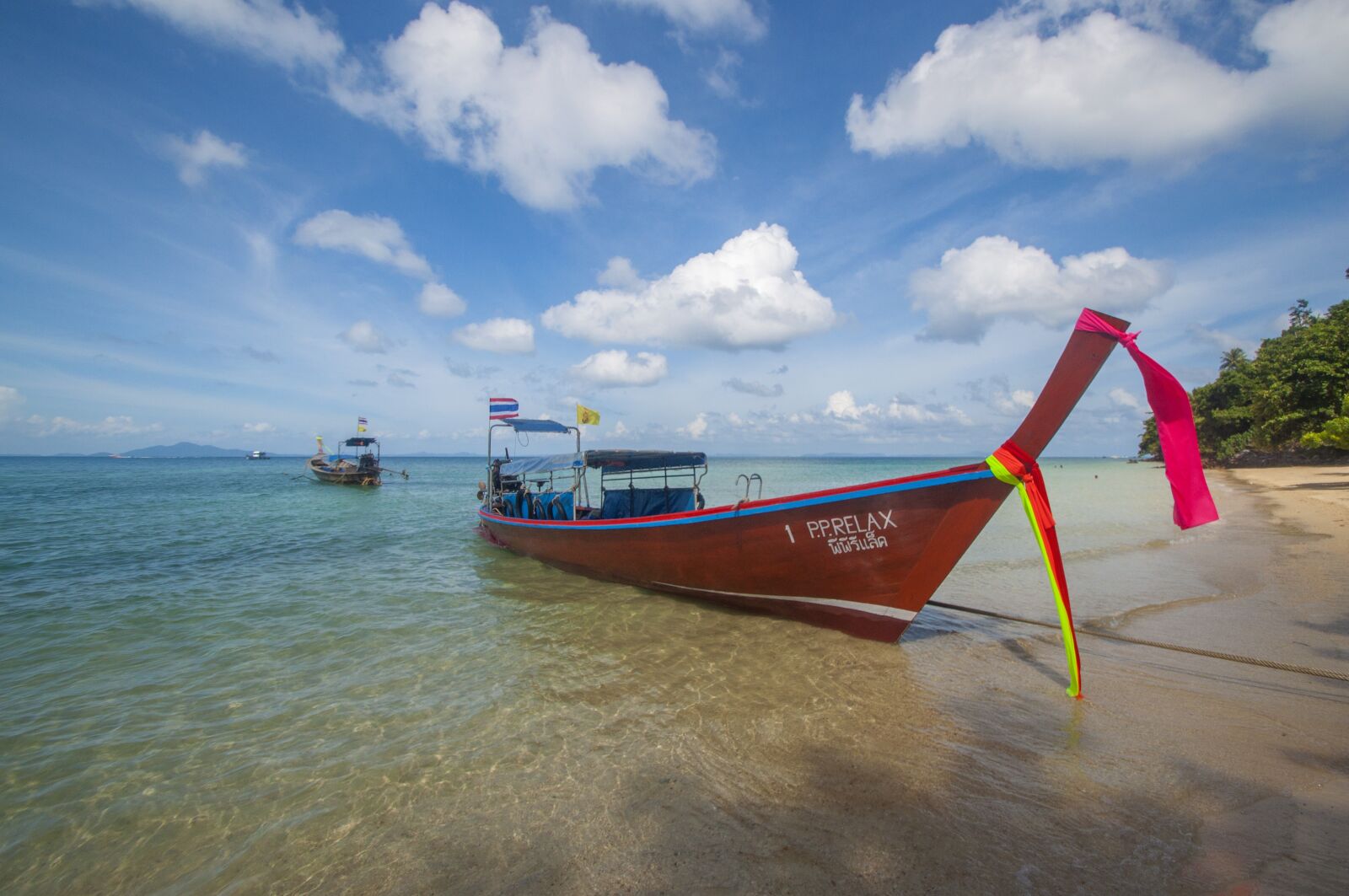 Nikon D5000 sample photo. Boat, thailand, long photography