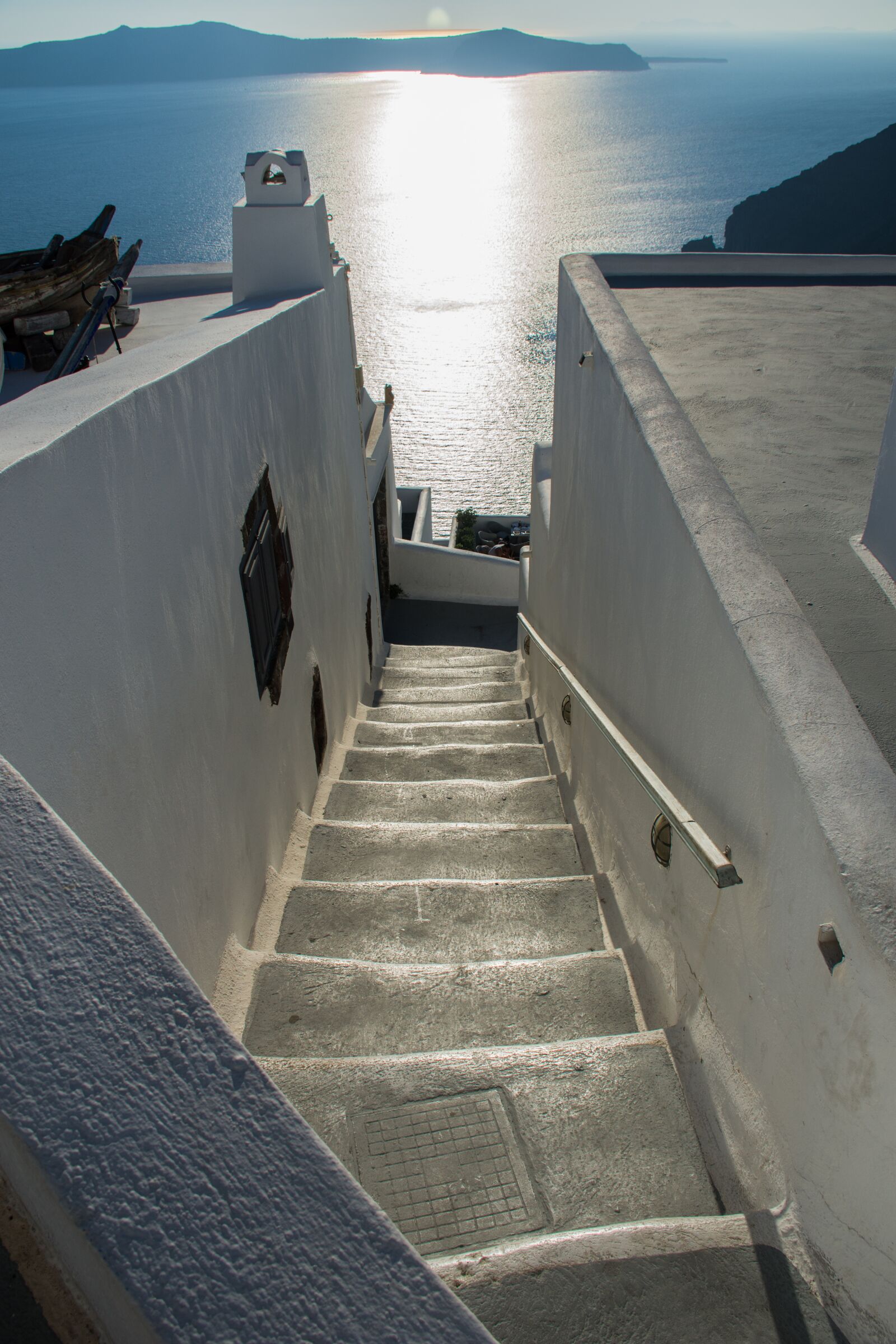 Nikon D7200 sample photo. Sea, ladder, islands photography