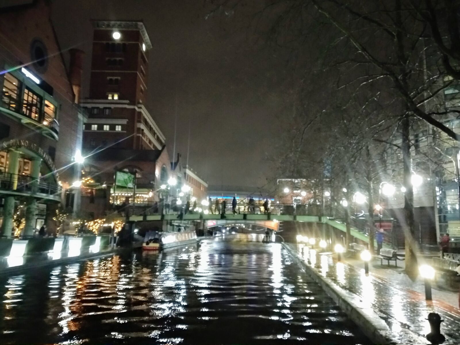 Xiaomi Mi A1 sample photo. Birmingham, city at night photography