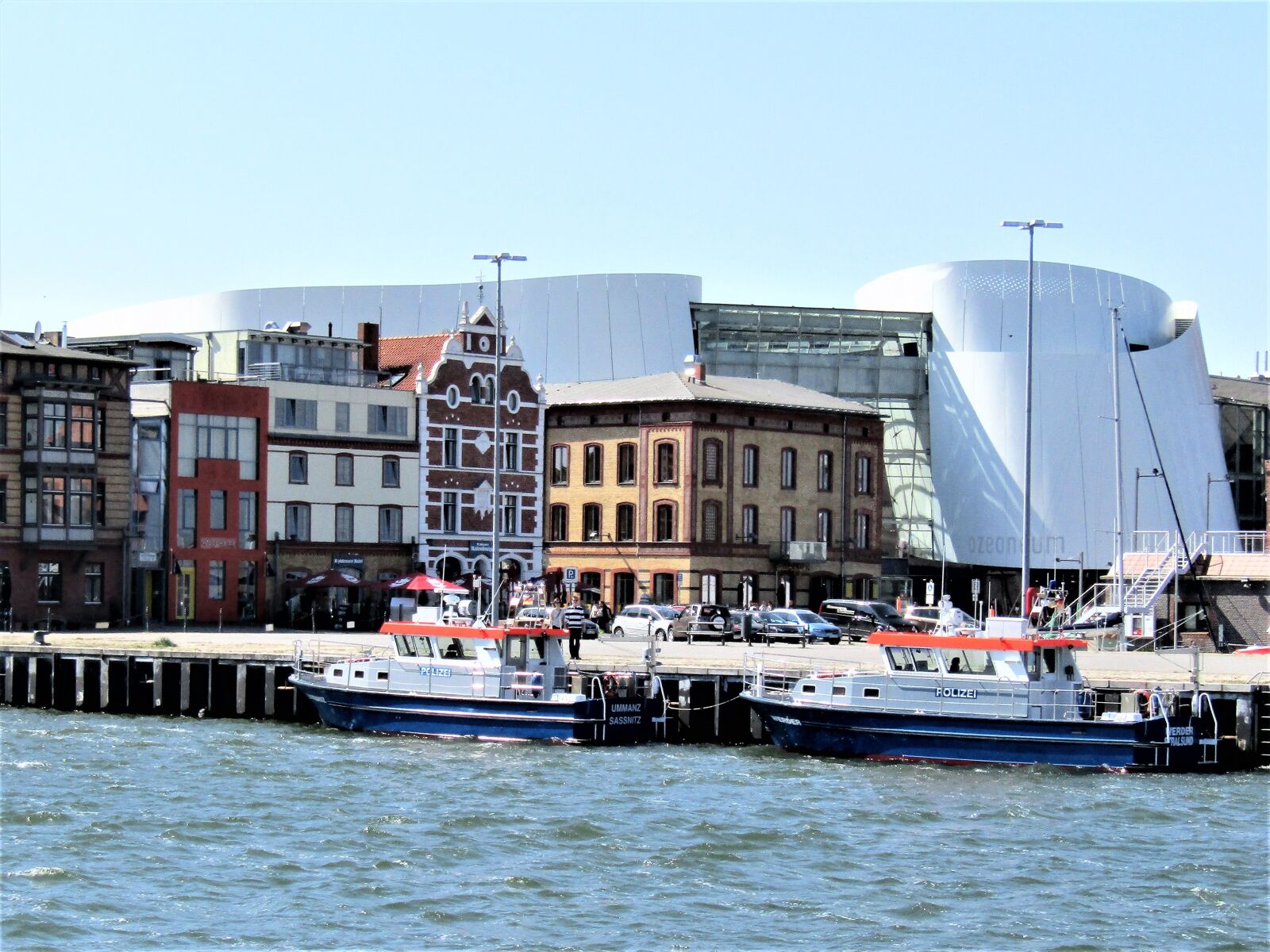 Canon PowerShot SX410 IS sample photo. Stralsund, port, water photography