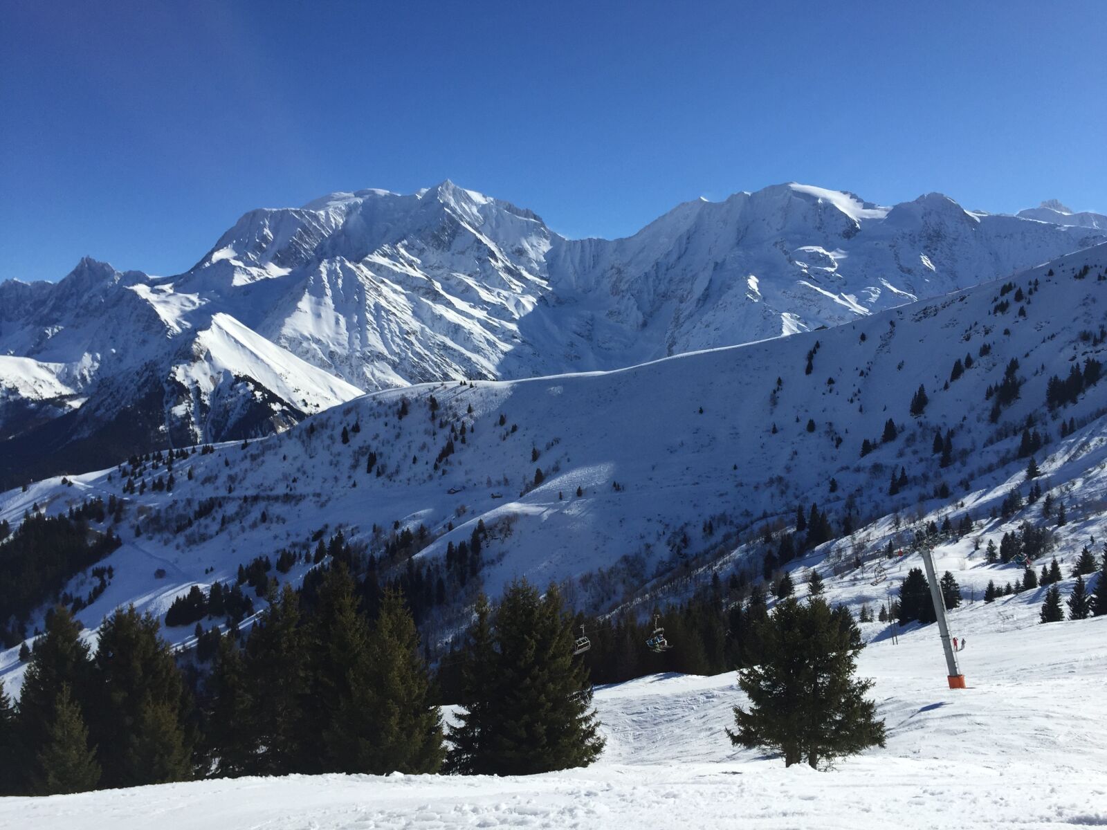 Apple iPhone 6 sample photo. Verbier, france, ski photography