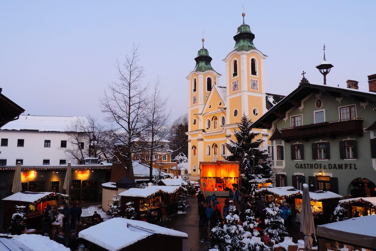 Nikon Coolpix P520 sample photo. Sankt johann, tyrol, winter photography