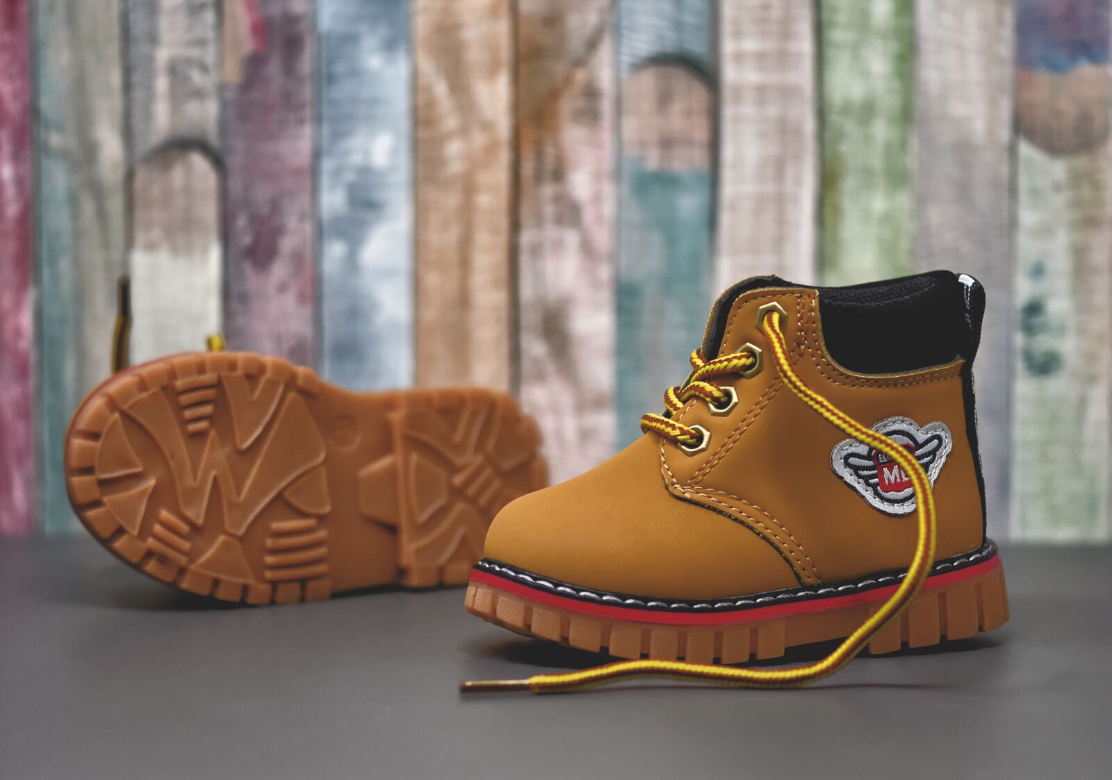 Nikon D7200 sample photo. Baby shoes, children's shoes photography