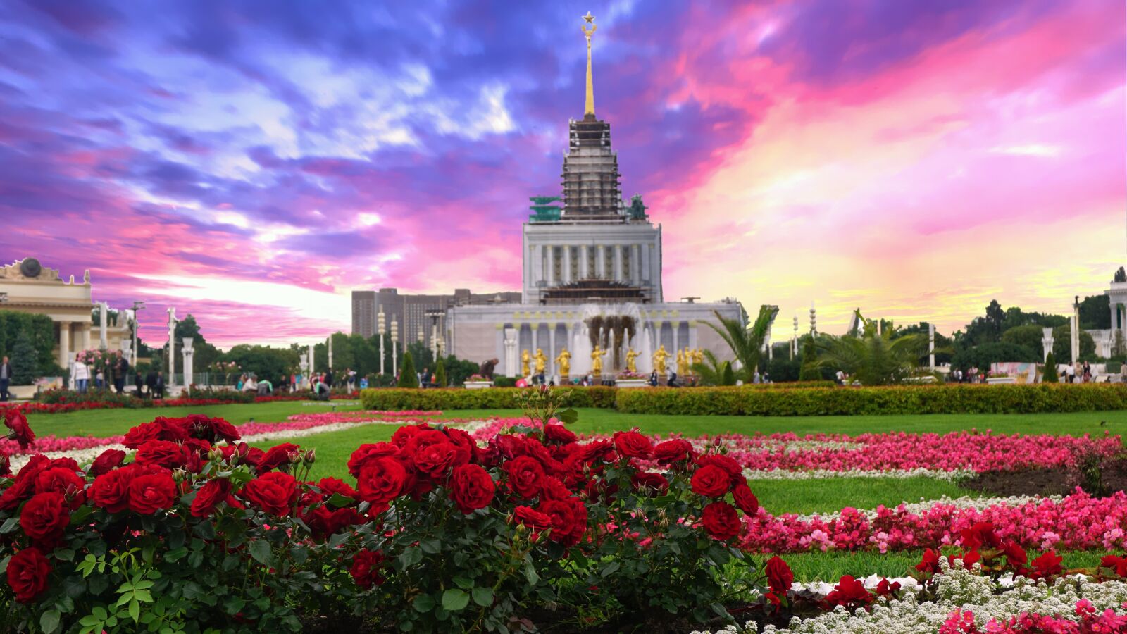 Sony E 16-50mm F3.5-5.6 PZ OSS sample photo. Architecture, sky, flower photography