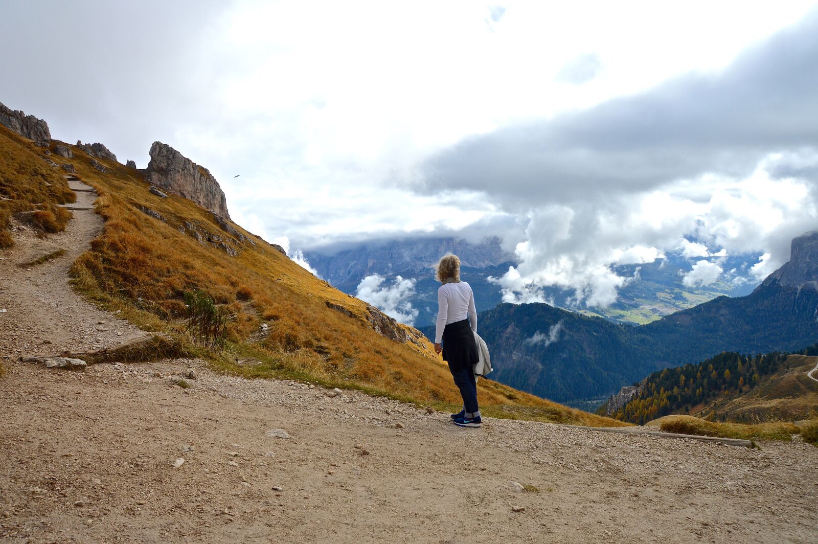 Nikon D3200 sample photo. Hike, dolomites, mountains photography