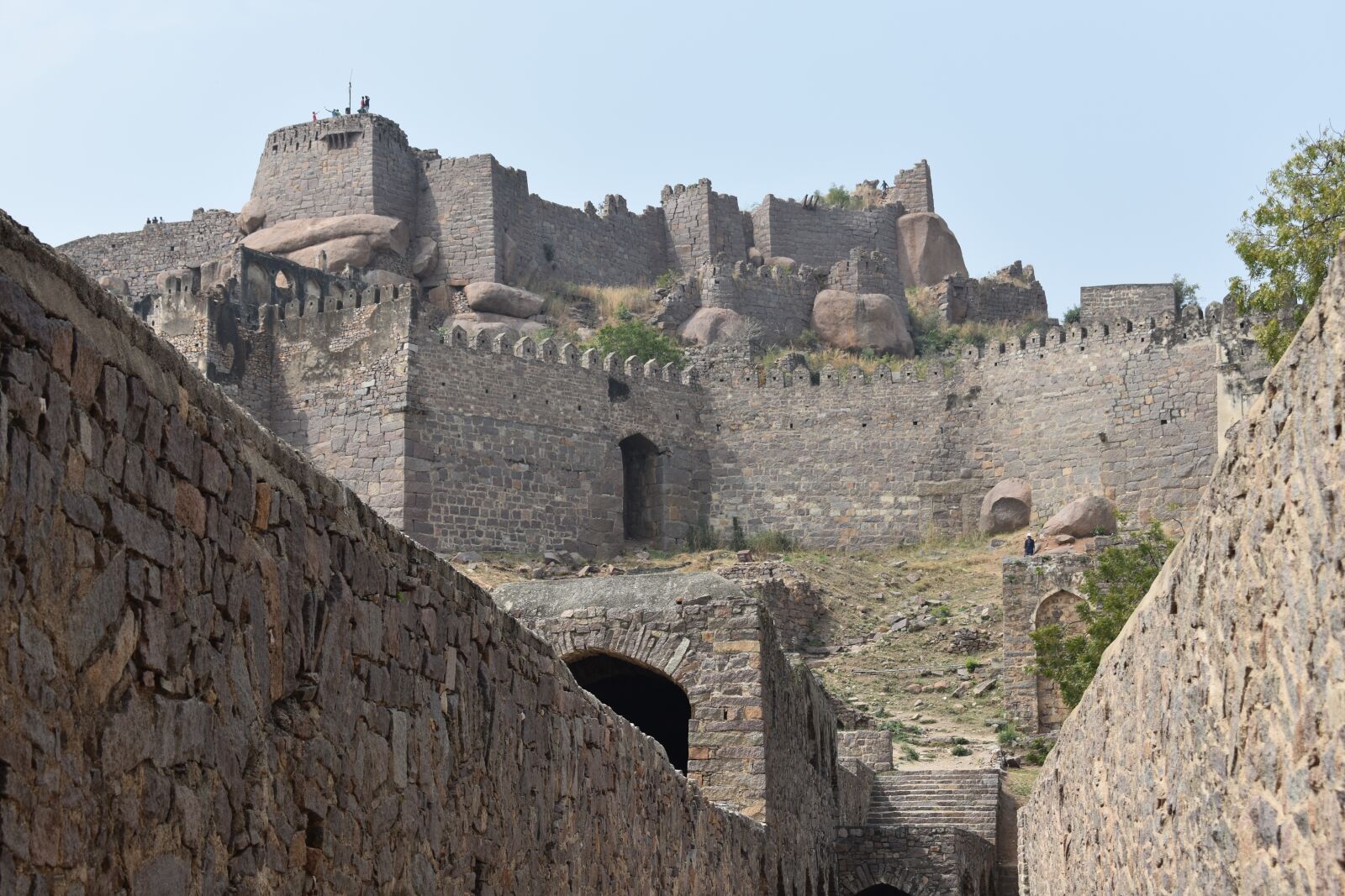 Nikon D3400 sample photo. Golconda fort, hyderabad, india photography