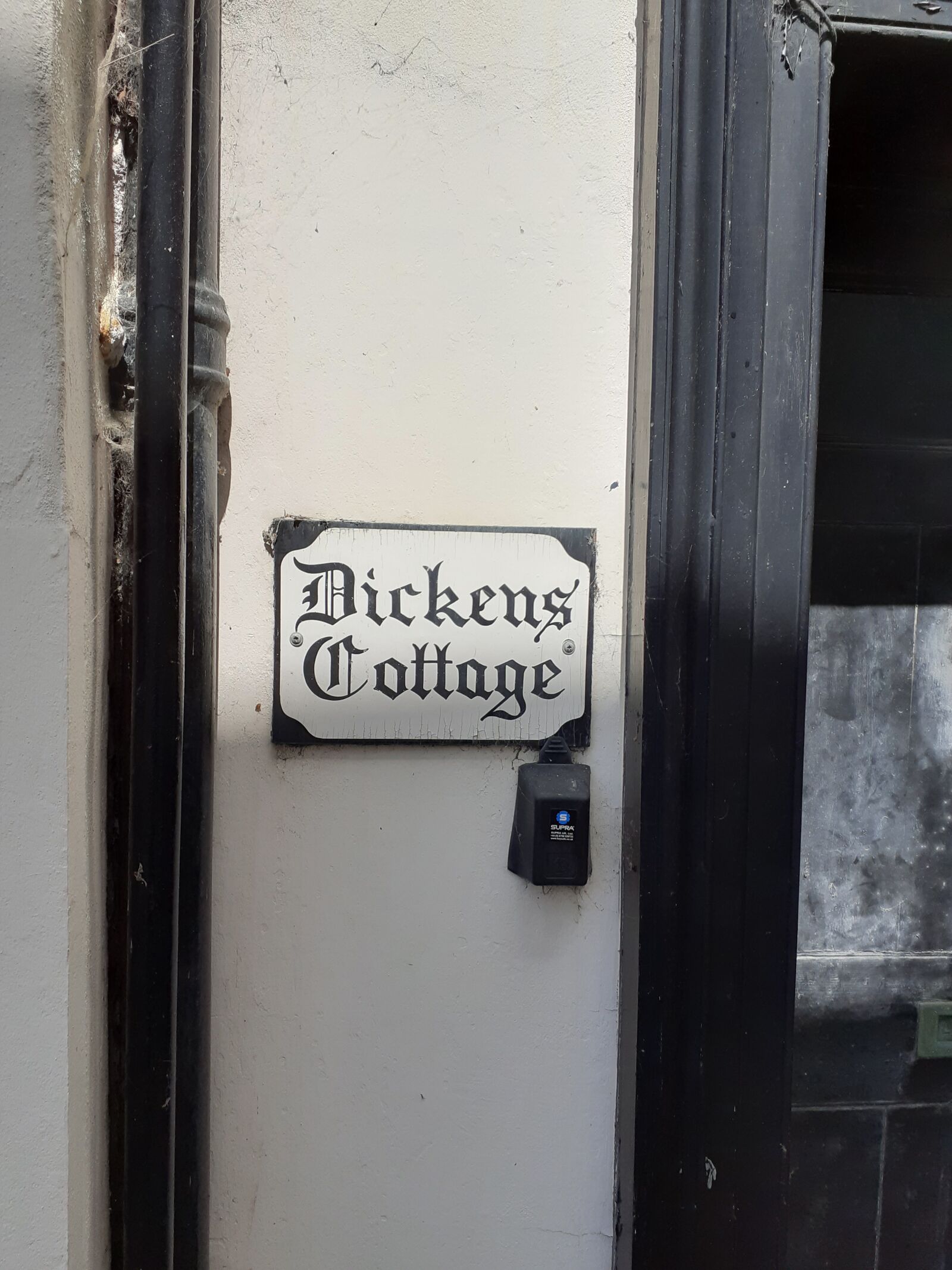 Samsung SM-A202F sample photo. Dickens, cottage, broadstairs photography