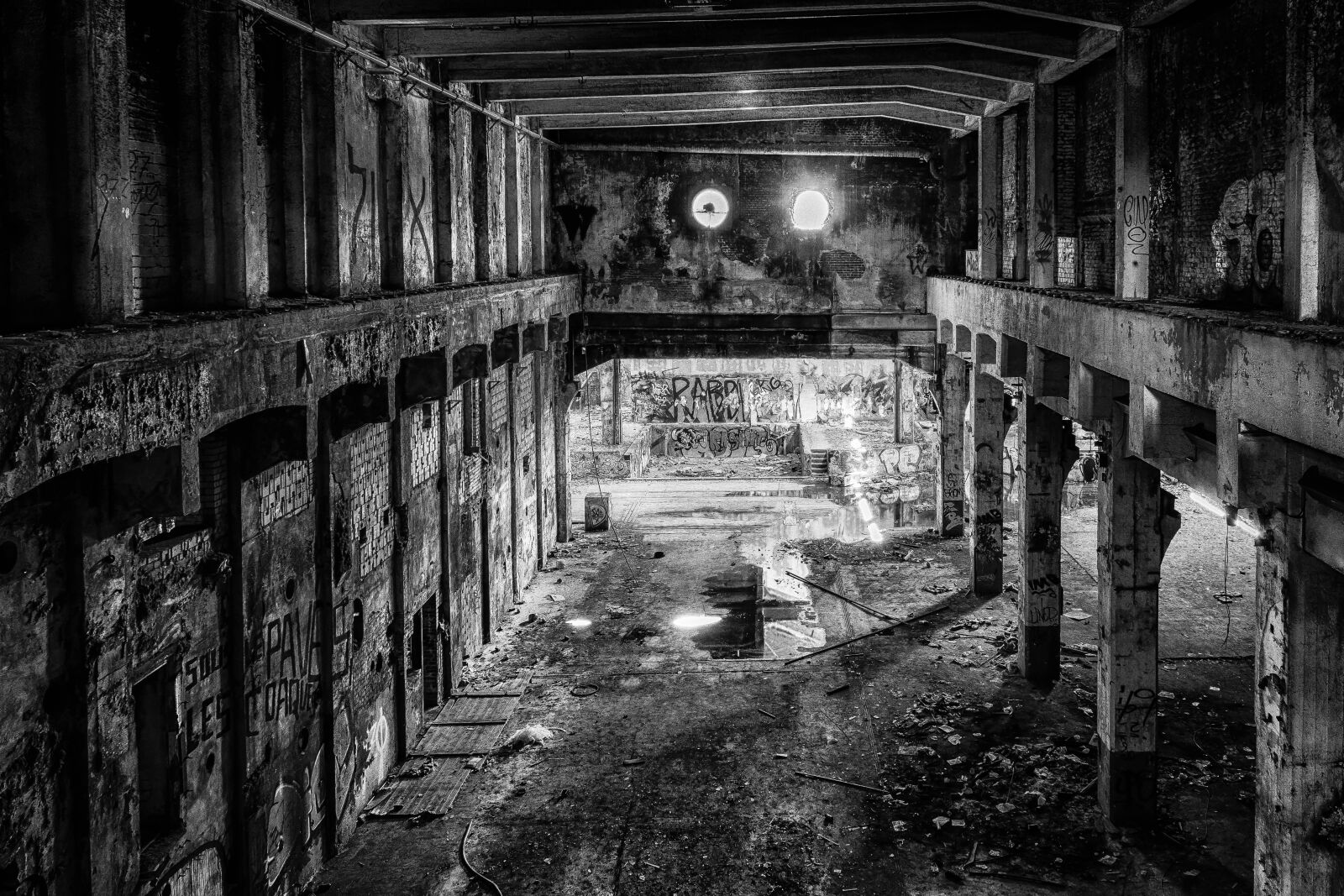 Nikon D3300 sample photo. Lost places, pforphoto, hall photography