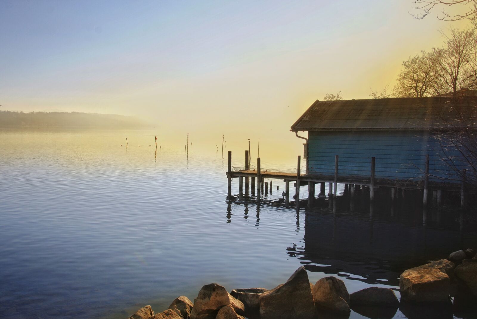 Nikon D3000 sample photo. Sunset, lake, landscape photography
