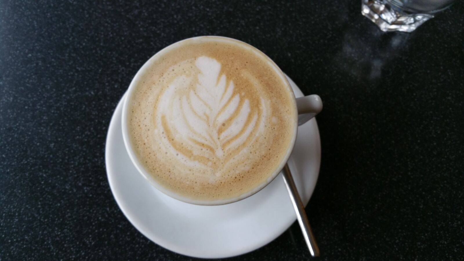 Samsung Galaxy Note Edge sample photo. Coffee, coffee with leaf photography