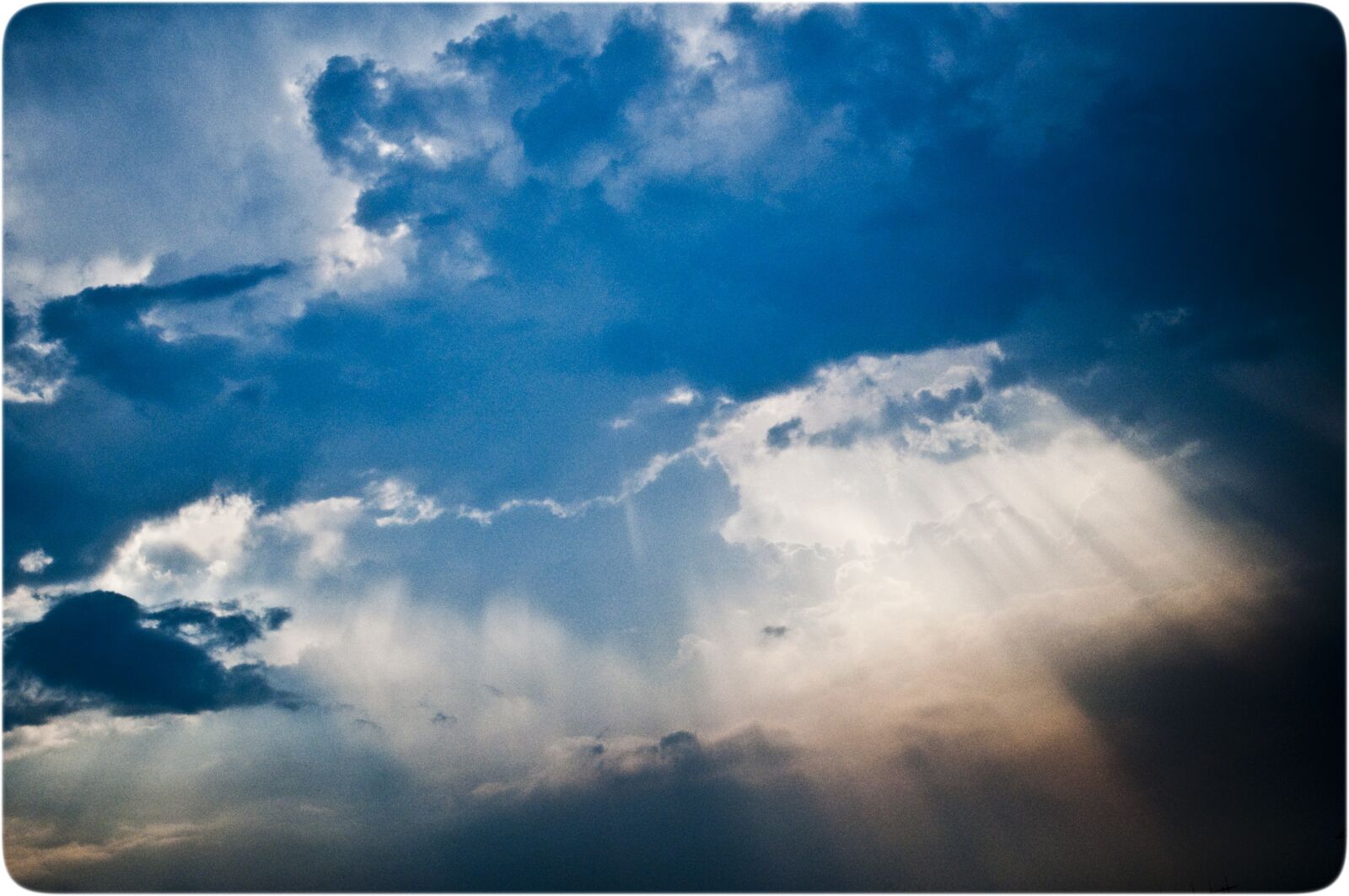 Nikon D5000 sample photo. Sky, clouds, blue photography