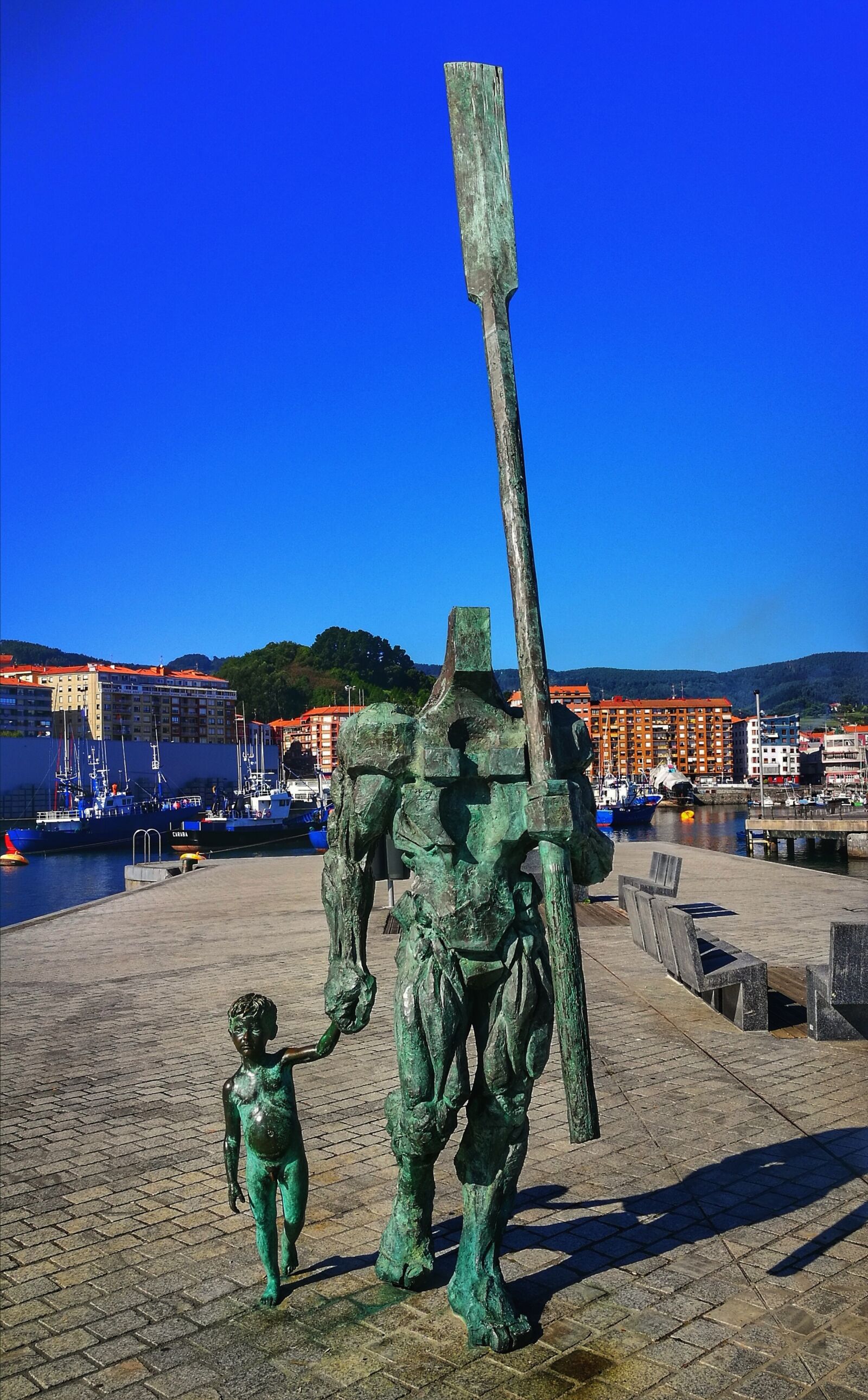 HUAWEI P9 sample photo. Sculpture, statue, monument photography
