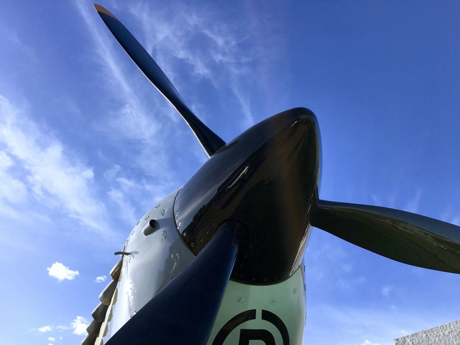 Apple iPhone 6s Plus sample photo. Spitfire, wwii, fighter photography