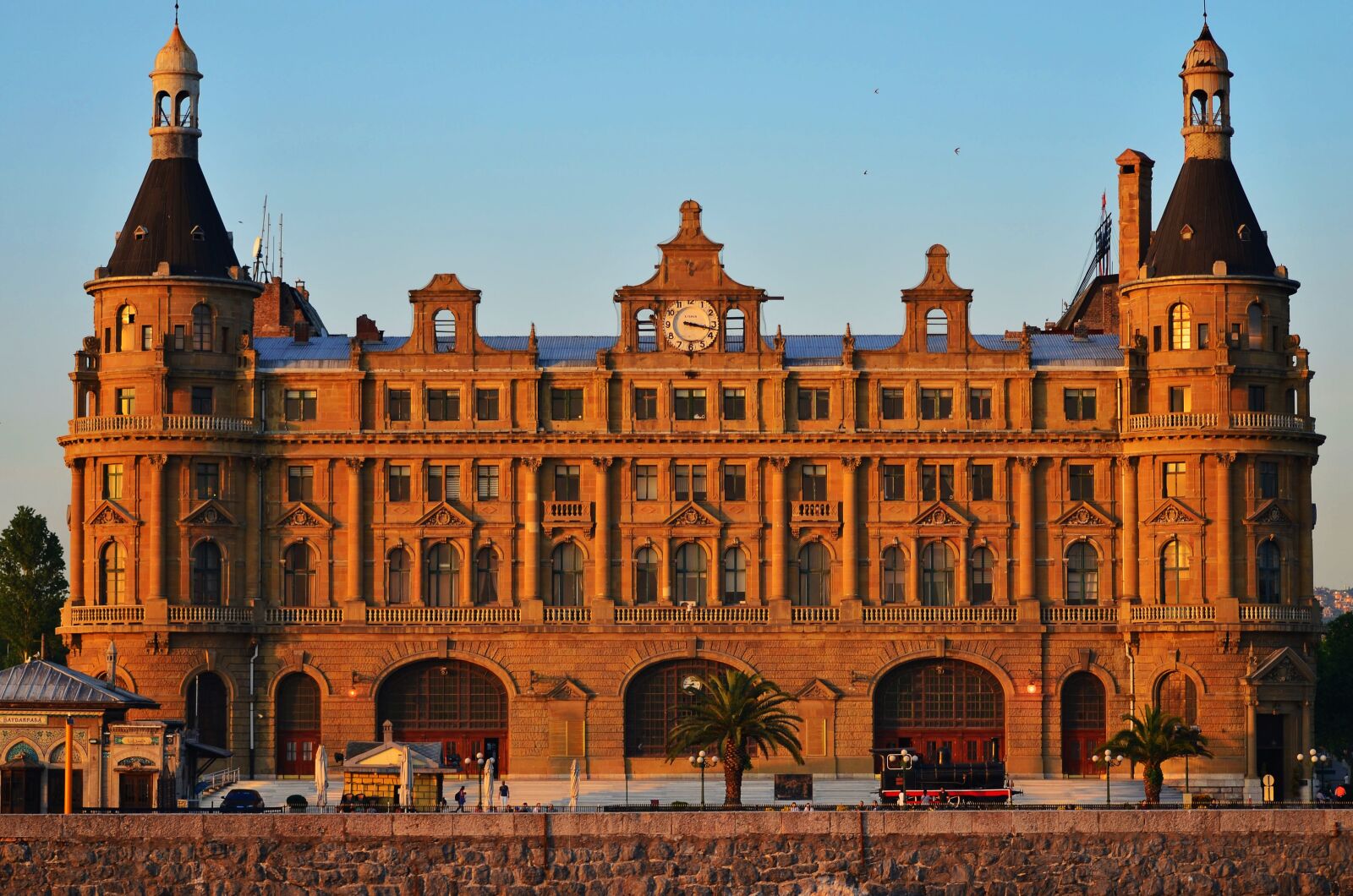 Nikon D5100 sample photo. Railway station, haydarpasa station photography