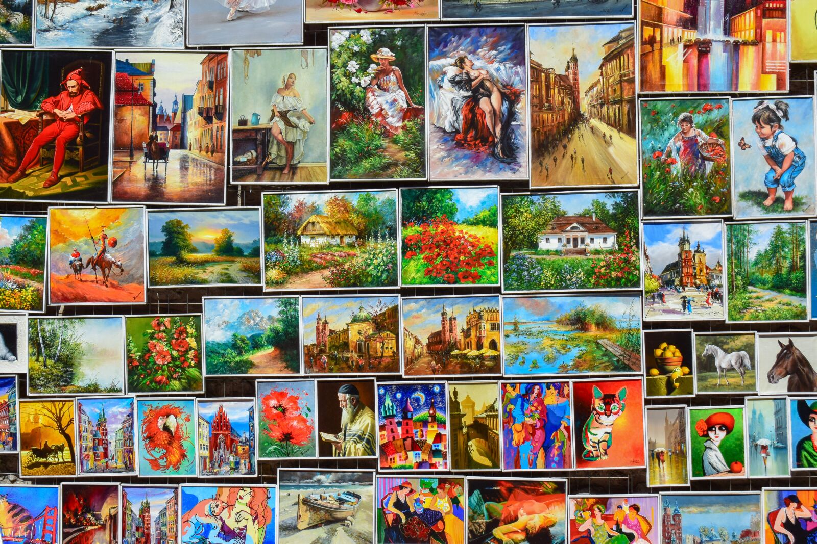Nikon D3300 sample photo. Paintings, wall, art photography