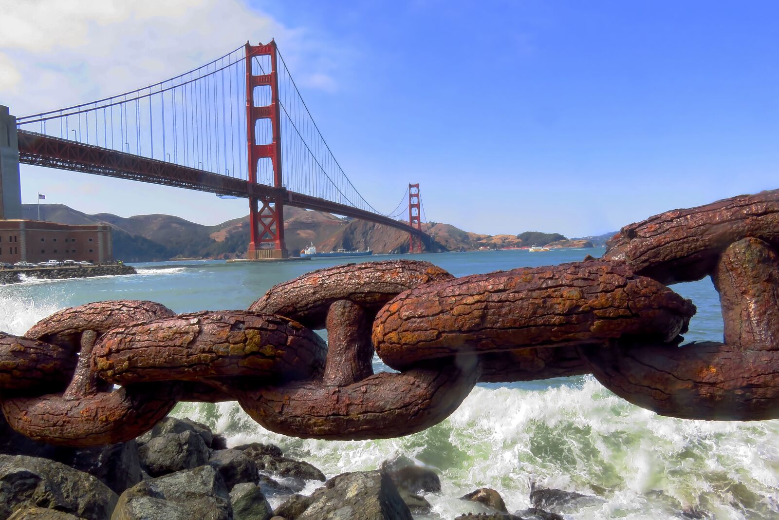 Canon PowerShot SX710 HS sample photo. Scenery, golden gate bridge photography