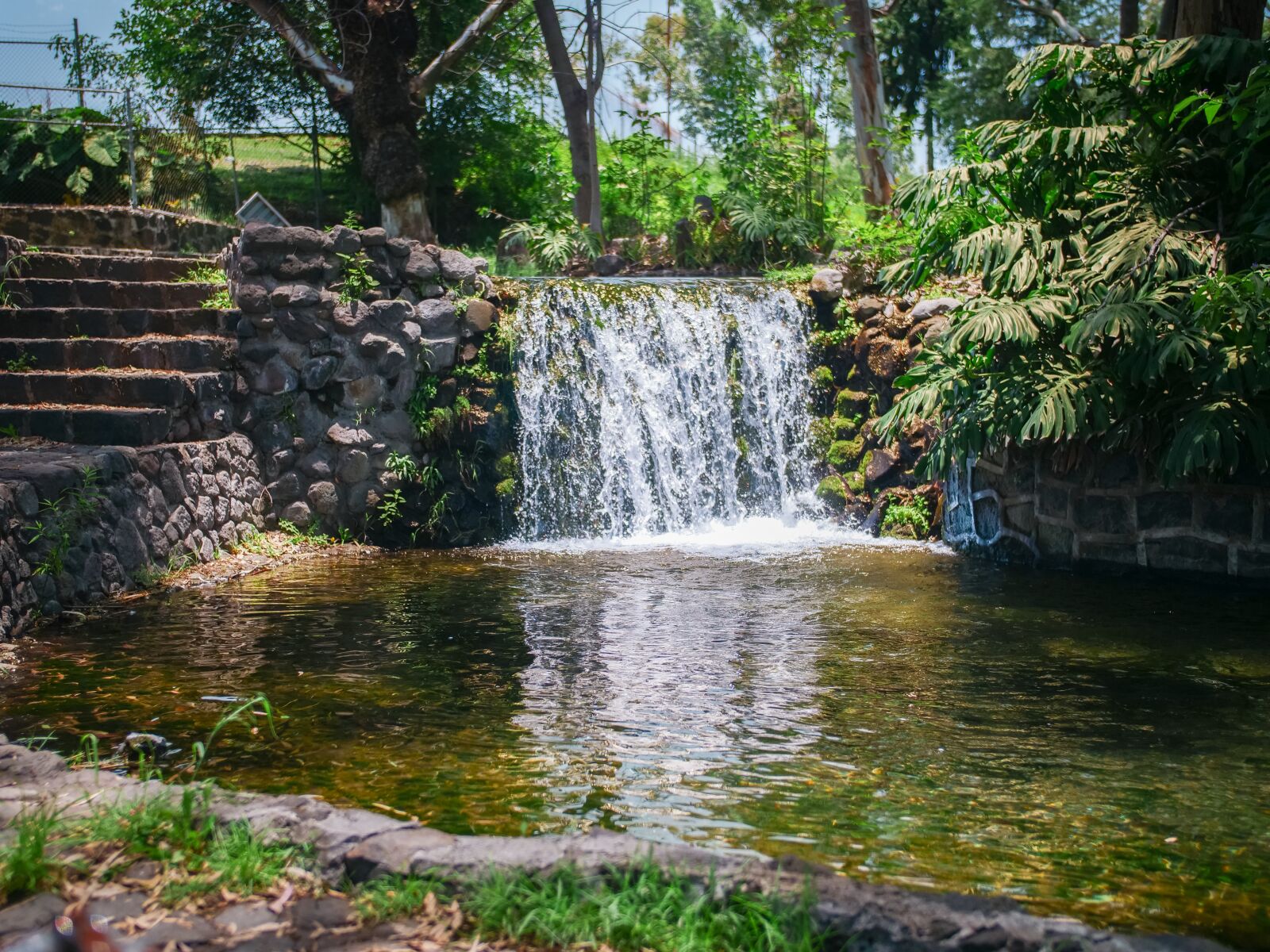 Panasonic Lumix DC-GH5 sample photo. Amatzicalli, waterfall, artificial photography