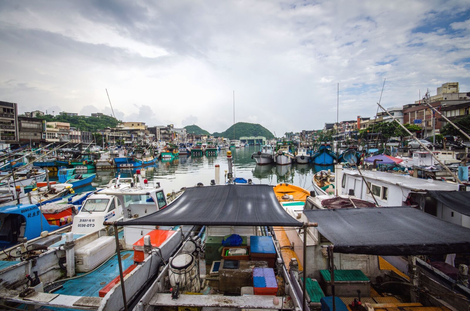 Nikon D7000 sample photo. Port, parking, boat, water photography