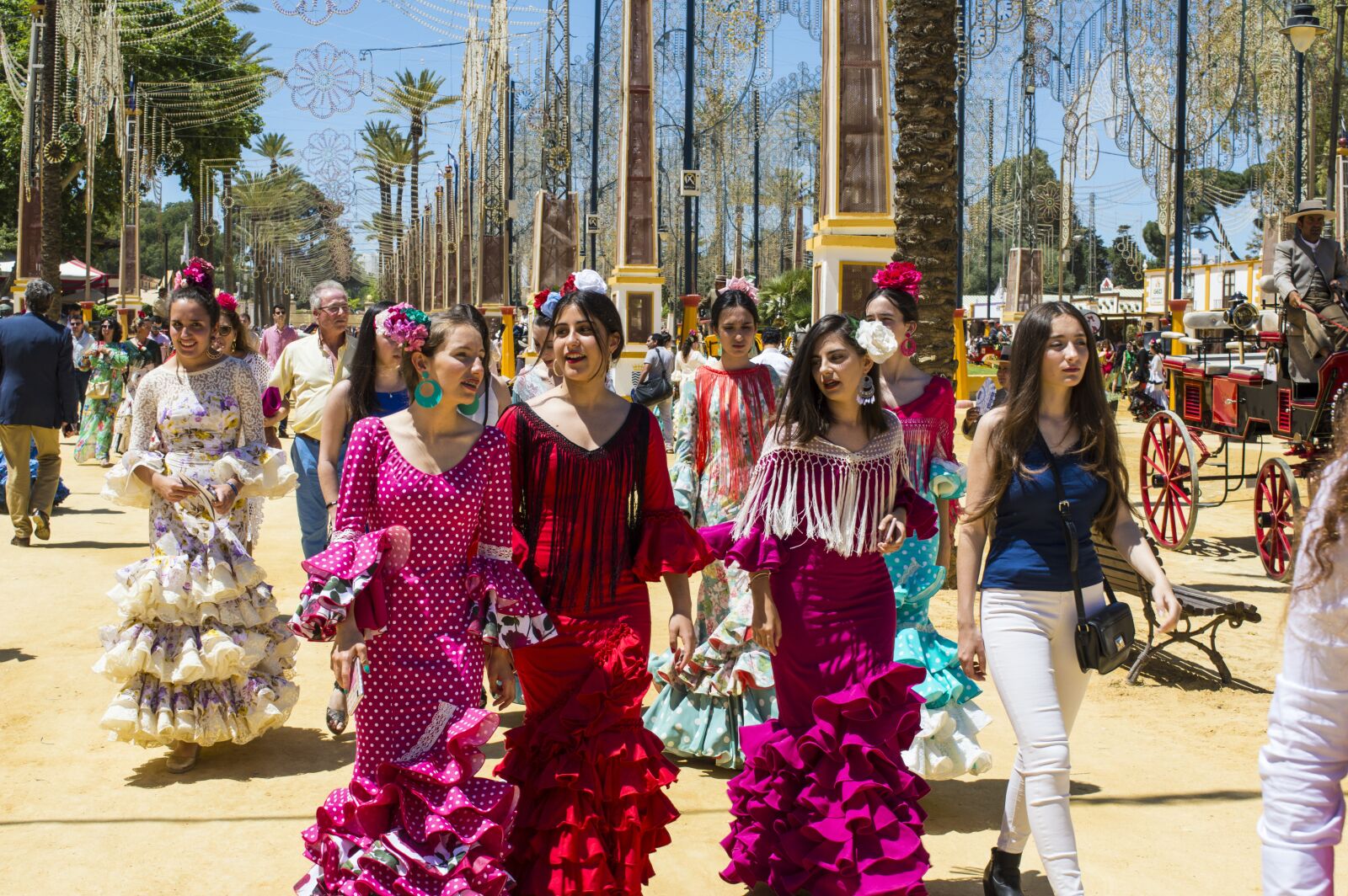 Nikon D3200 sample photo. Holiday, spain, feria photography