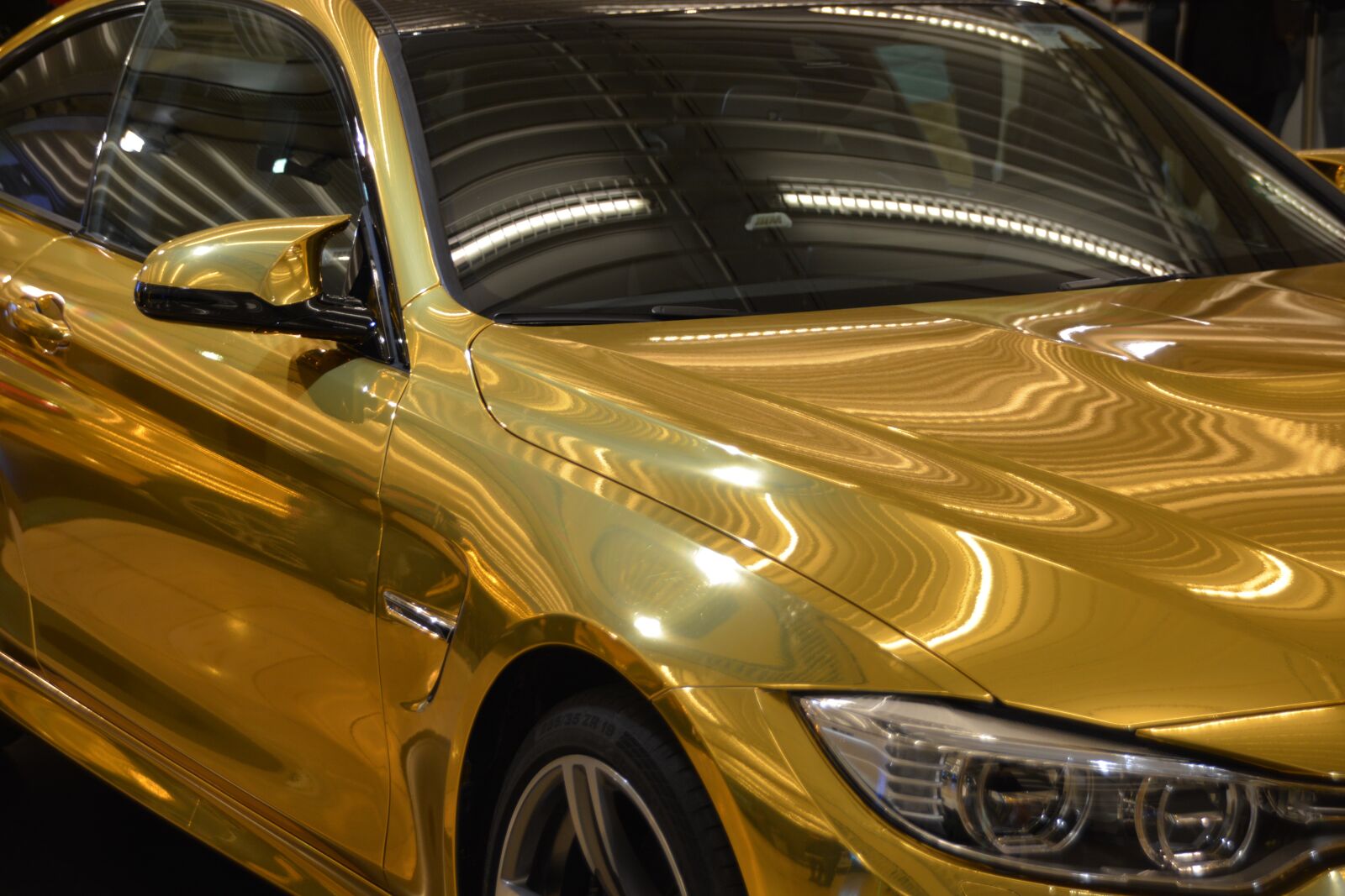 Nikon D7100 sample photo. Auto, bmw, gold photography
