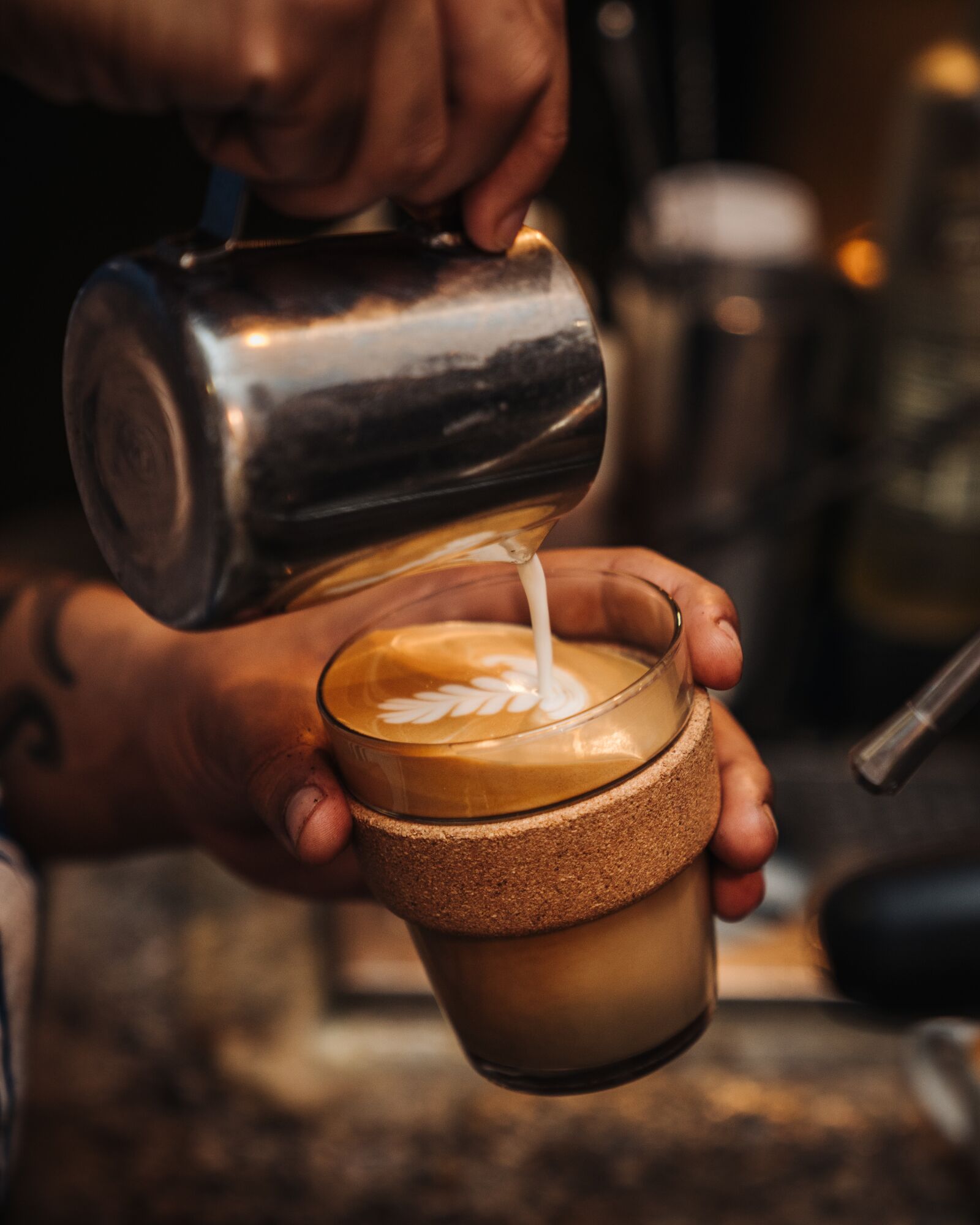Sony a7R II + Sony FE 24-70mm F2.8 GM sample photo. Coffee, espresso, latte photography