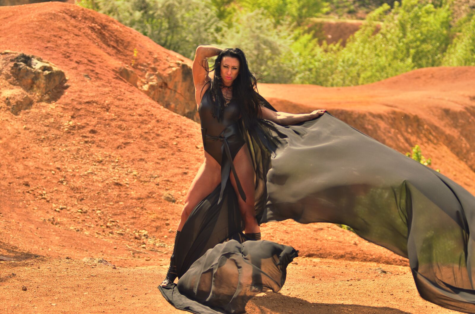 Nikon D7000 sample photo. Black, warrior, mine photography
