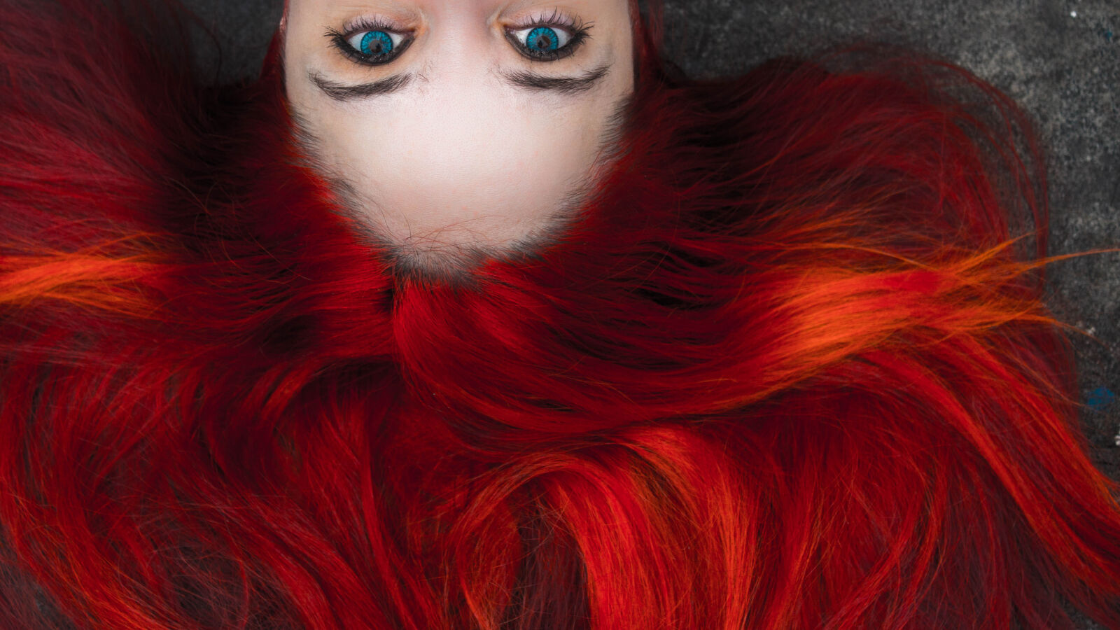 Canon EOS 1200D (EOS Rebel T5 / EOS Kiss X70 / EOS Hi) sample photo. Hair, olorhair, red photography